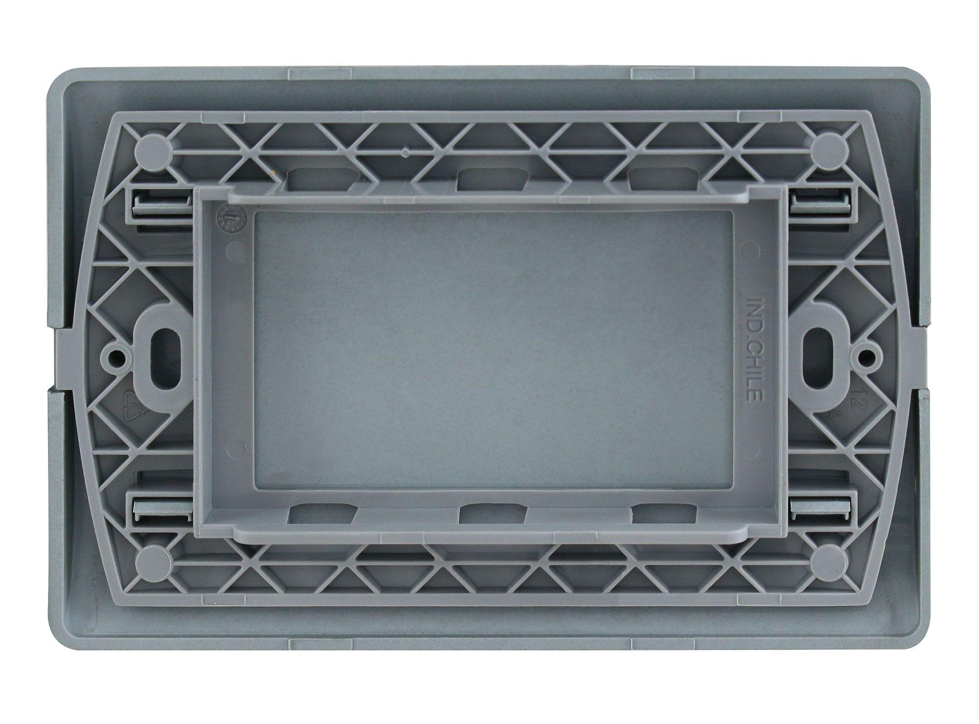 Placa ciega Génesis humo Schneider-2