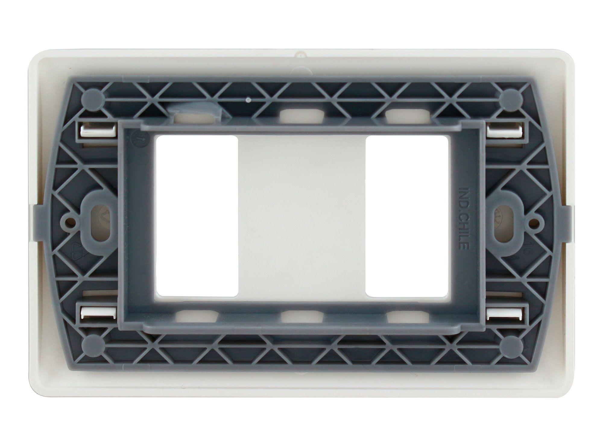 Tapa doble Génesis blanco Schneider-2