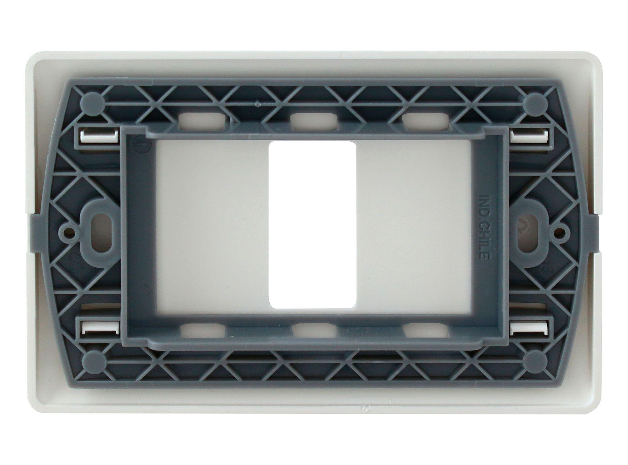 Tapa simple Génesis blanco Schneider-2