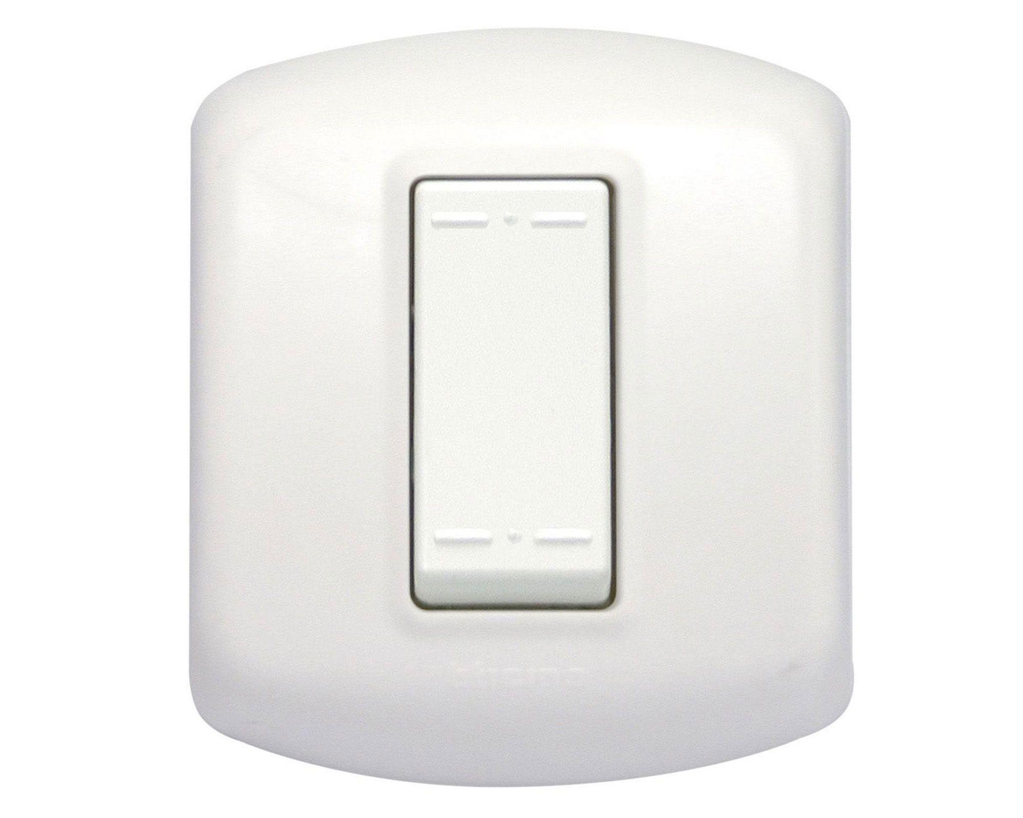 Interruptor conmutador 9/24 con casquete modus plus Bticino-0