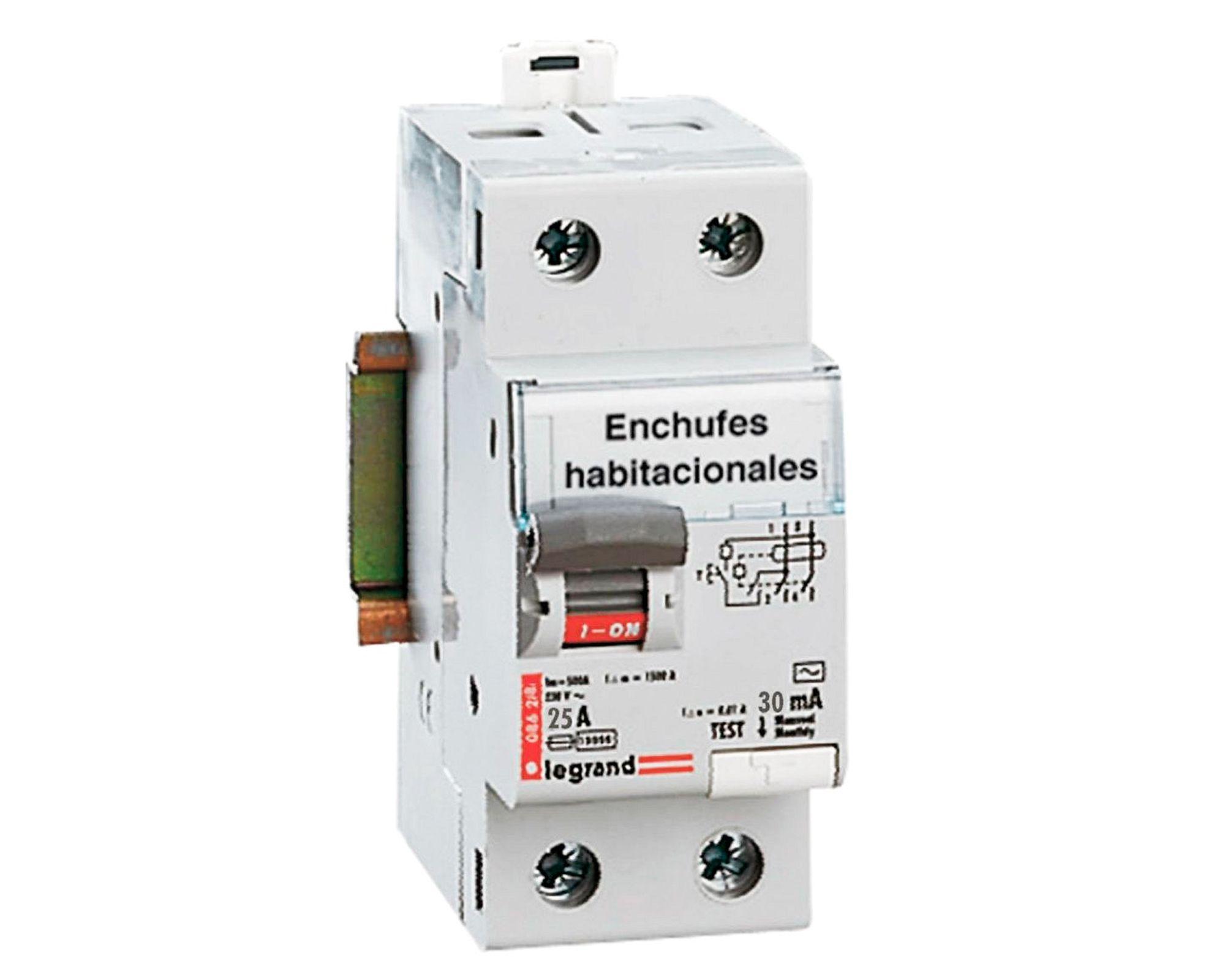 Interruptor diferencial 25A Electromagnético Legrand-2