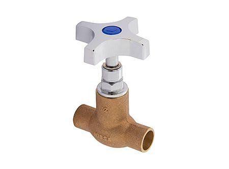 Llave de paso cuerpo superior cromado puyehueso 1/2 Nibsa-0