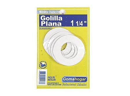 Golilla plana 1 1/4'' Goma hogar-0
