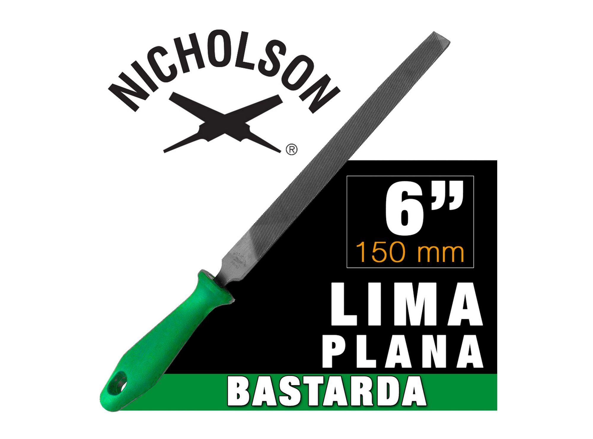 Lima para metal bastarda 6 Nicholson-4