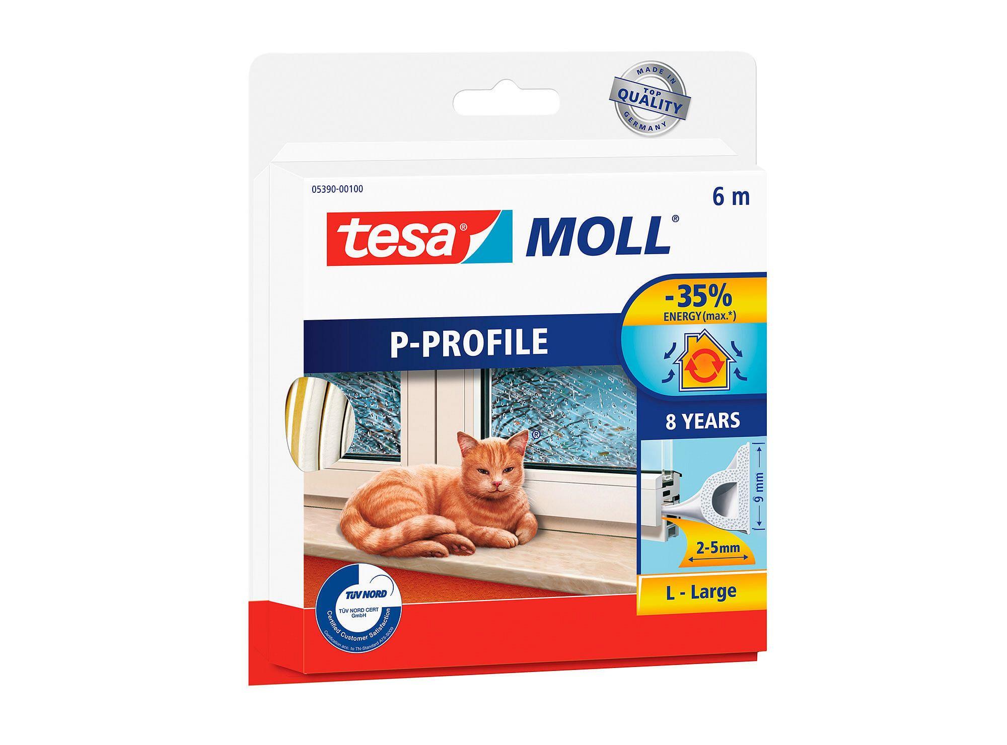 Tesamoll perfil P blanco Tesa-2