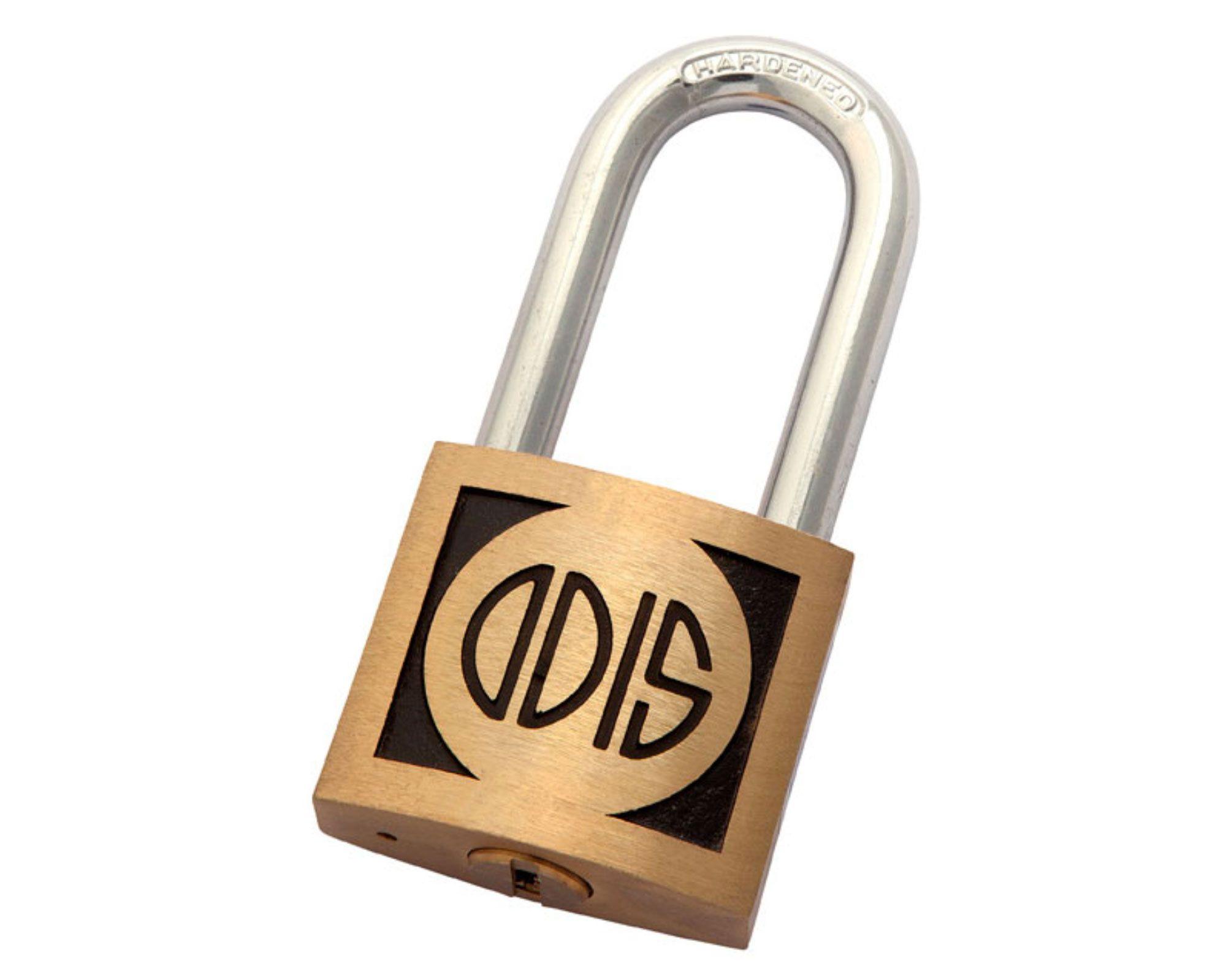 Candado alta seguridad interior/exterior bronce 50mm S400 Odis-3