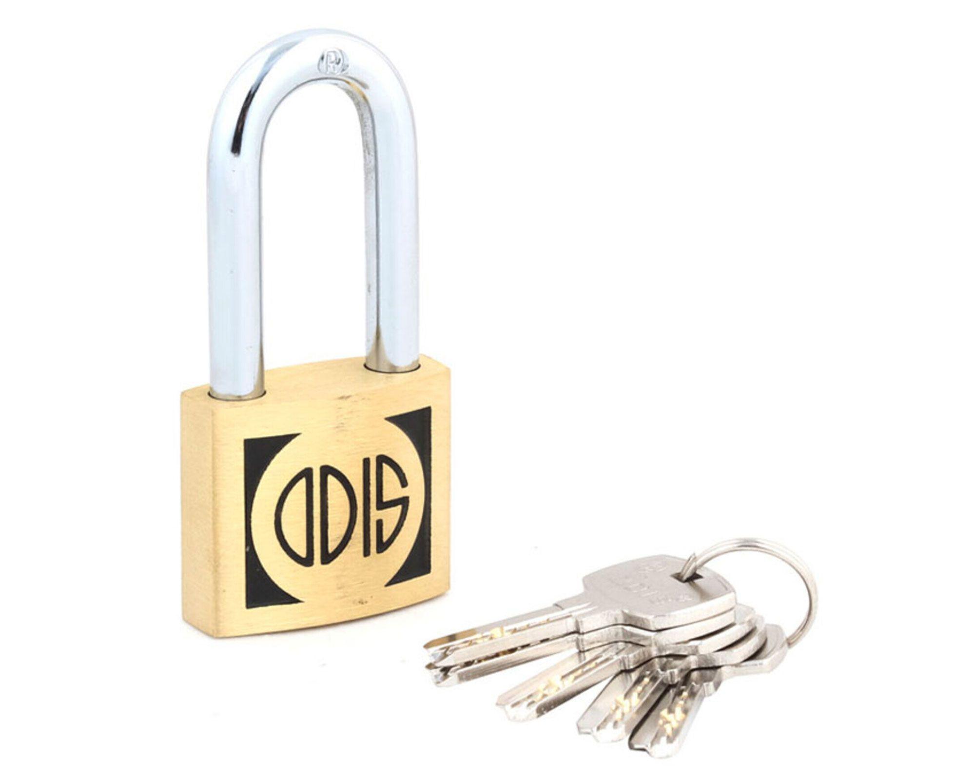 Candado alta seguridad interior/exterior bronce 50mm S400 Odis-2