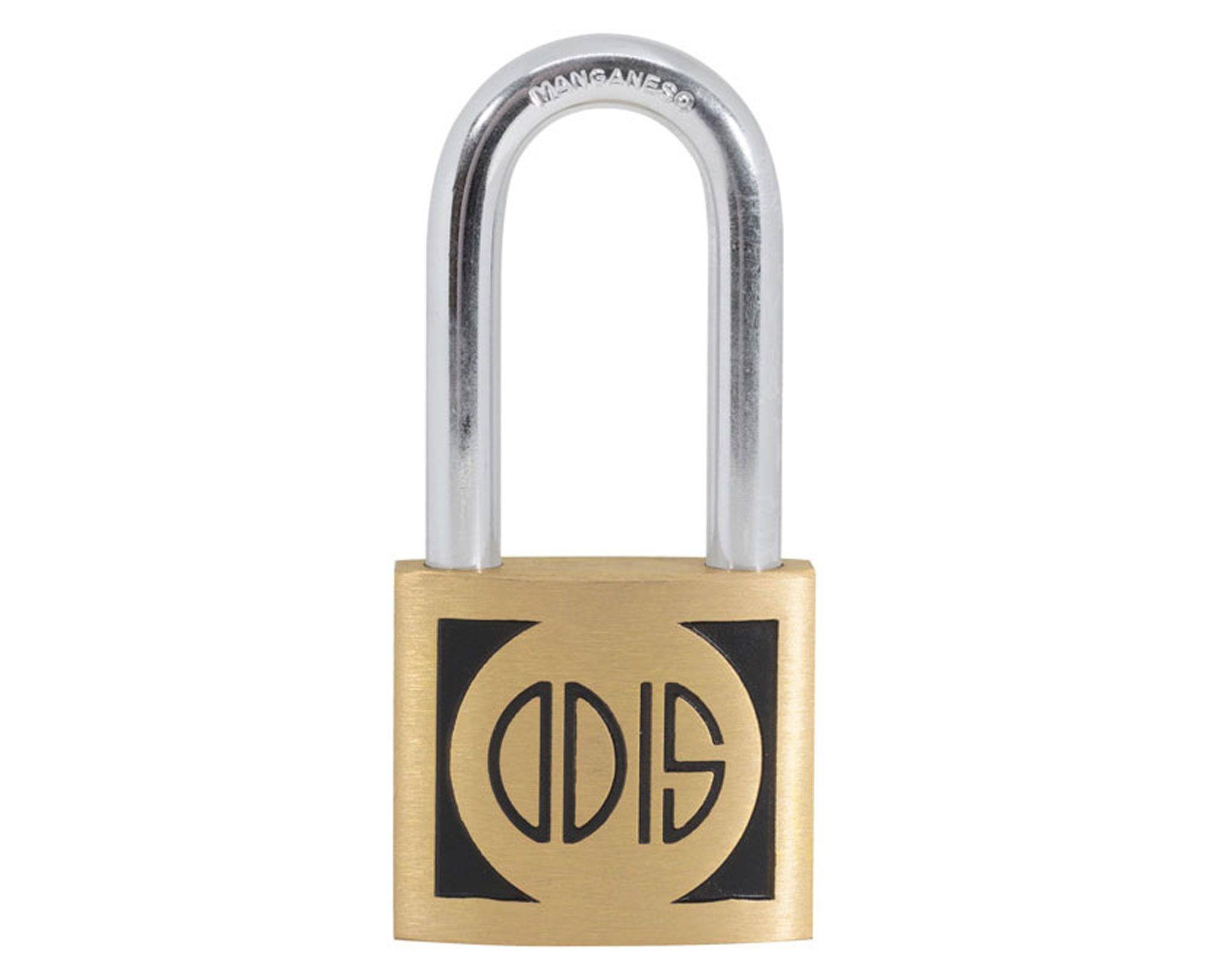 Candado alta seguridad interior/exterior bronce 50mm S400 Odis-0