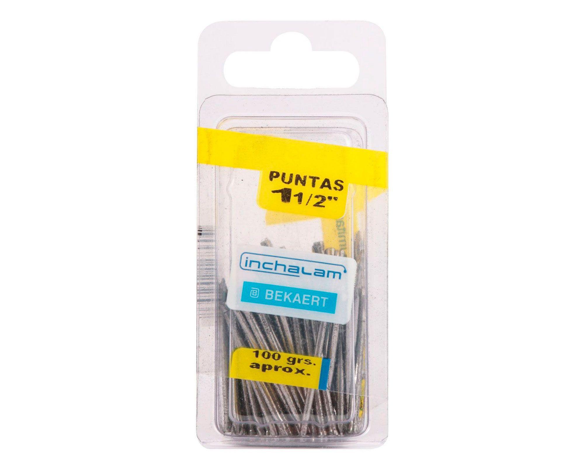 Clavo punta corriente 1 1/2'' 100 gr Inchalam-1