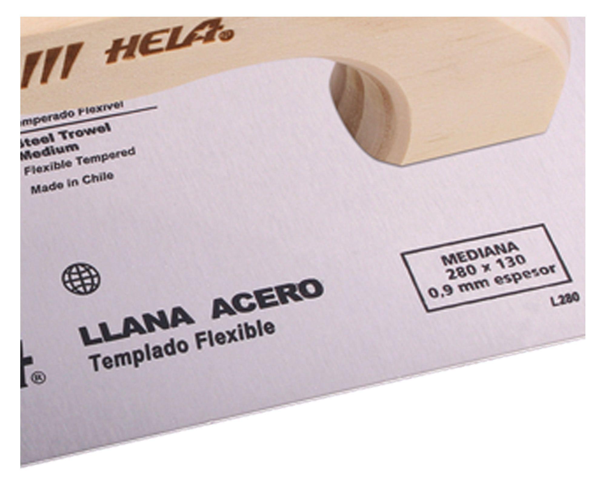 Llana acero 280 x 130 mm mediana l 280 Hela-2