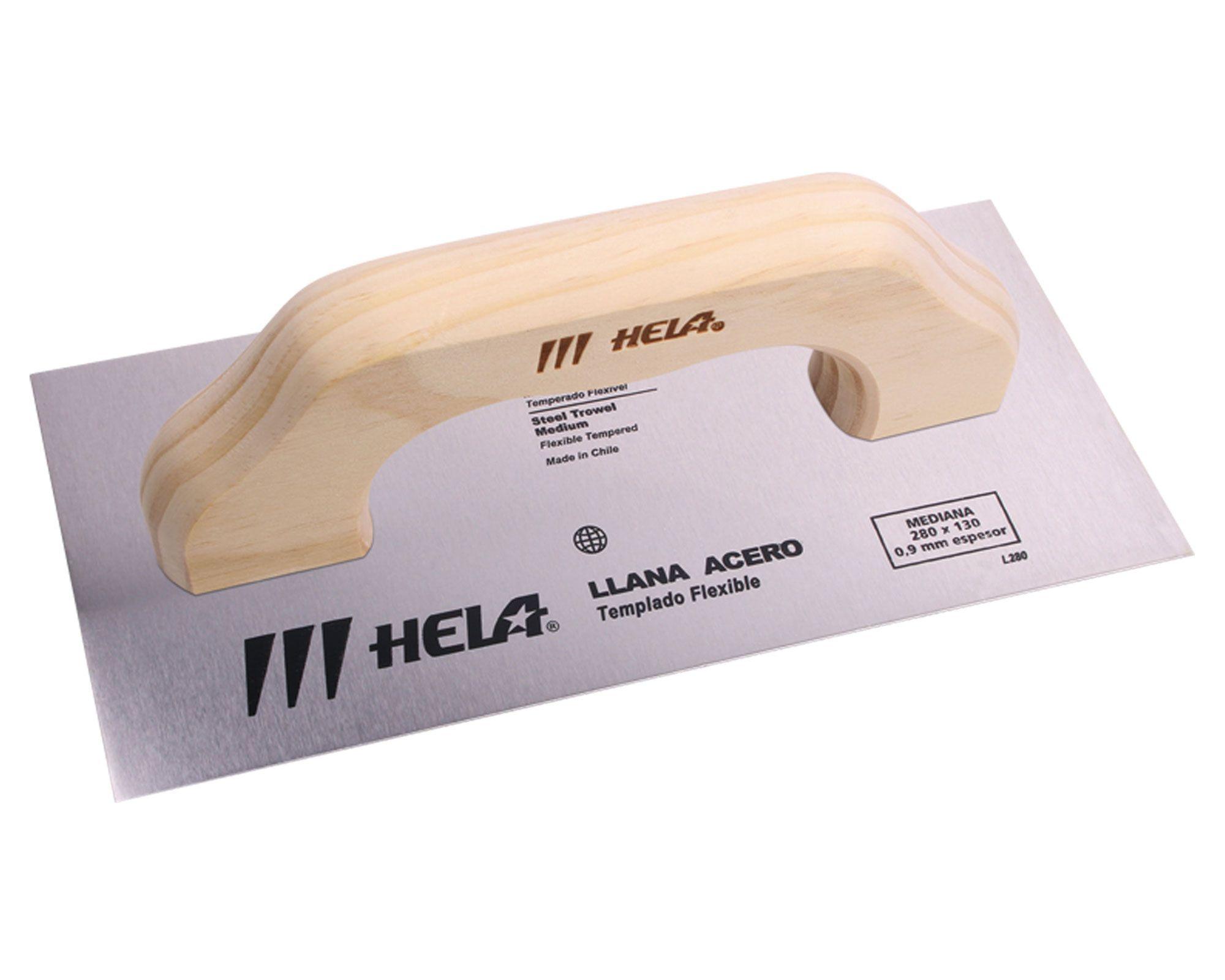 Llana acero 280 x 130 mm mediana l 280 Hela-0