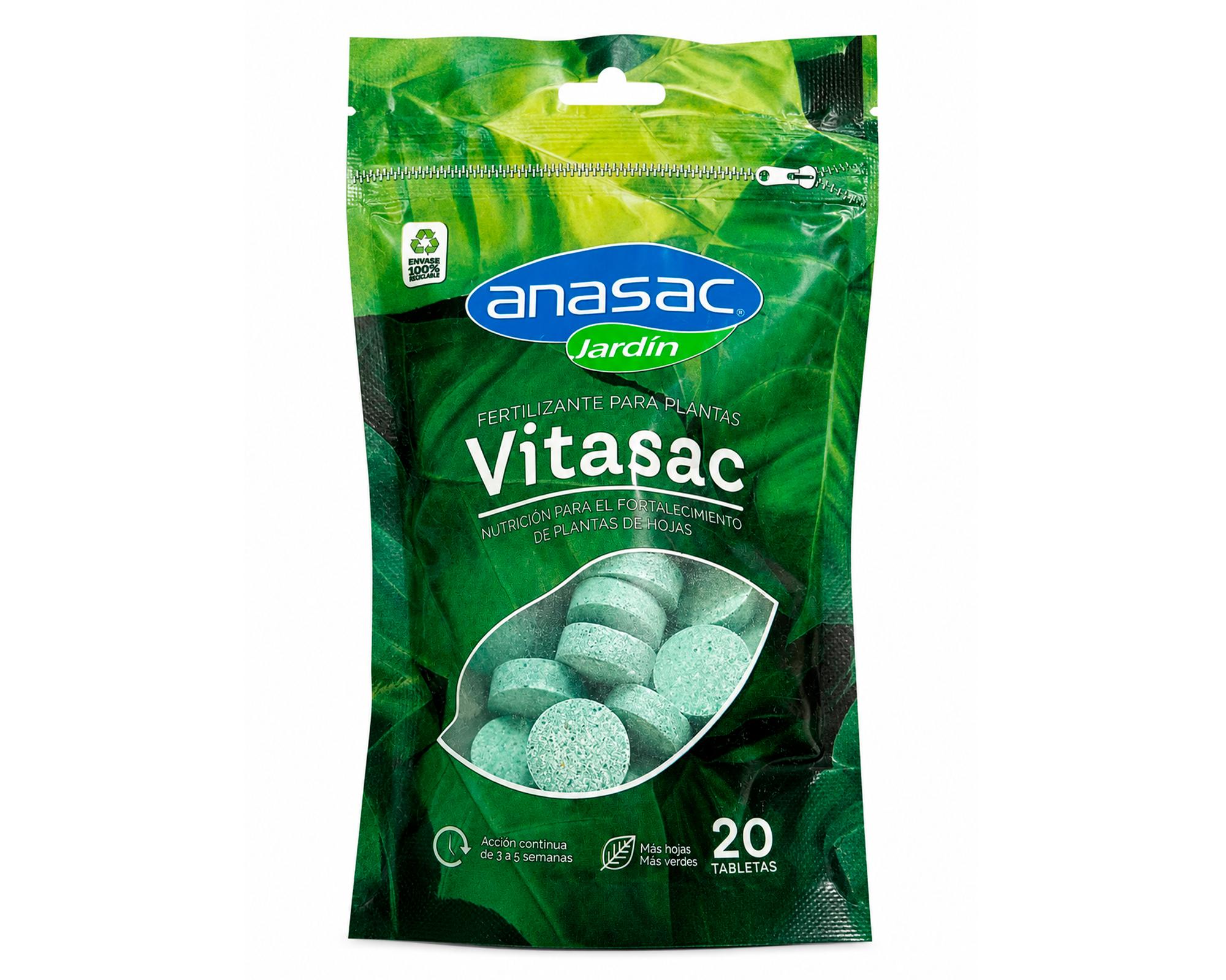 Fertilizante Vitasac plantas 20 un.-0