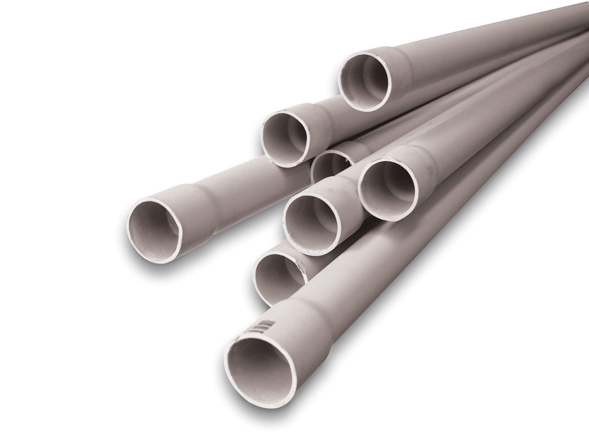 Tubo pvc sanitario 40 mm x 6 mt Hoffens-0