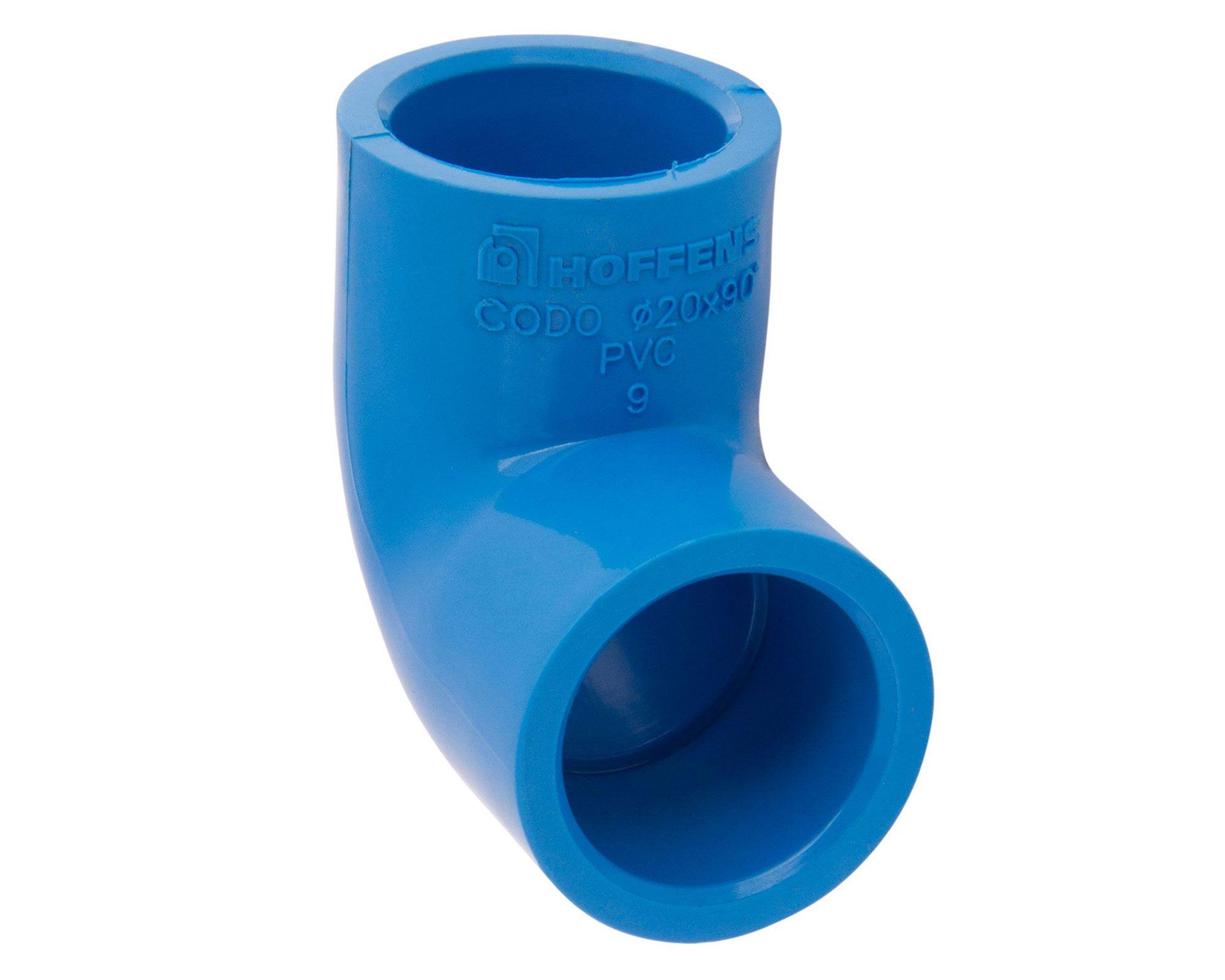 Codo 90 grados soldable 20 mm Hoffens-0