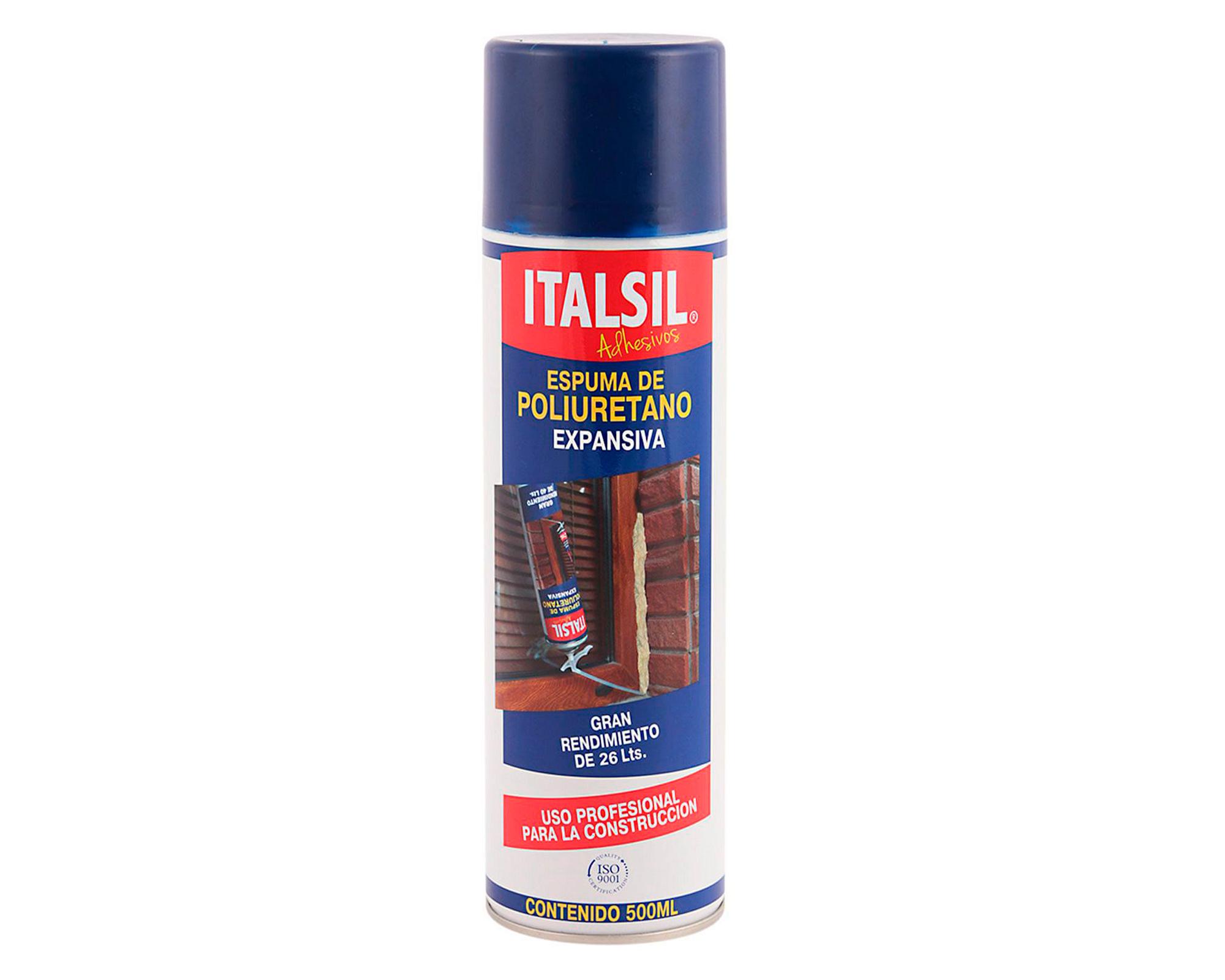 Espuma de poliuretano 500 ml italsil-0