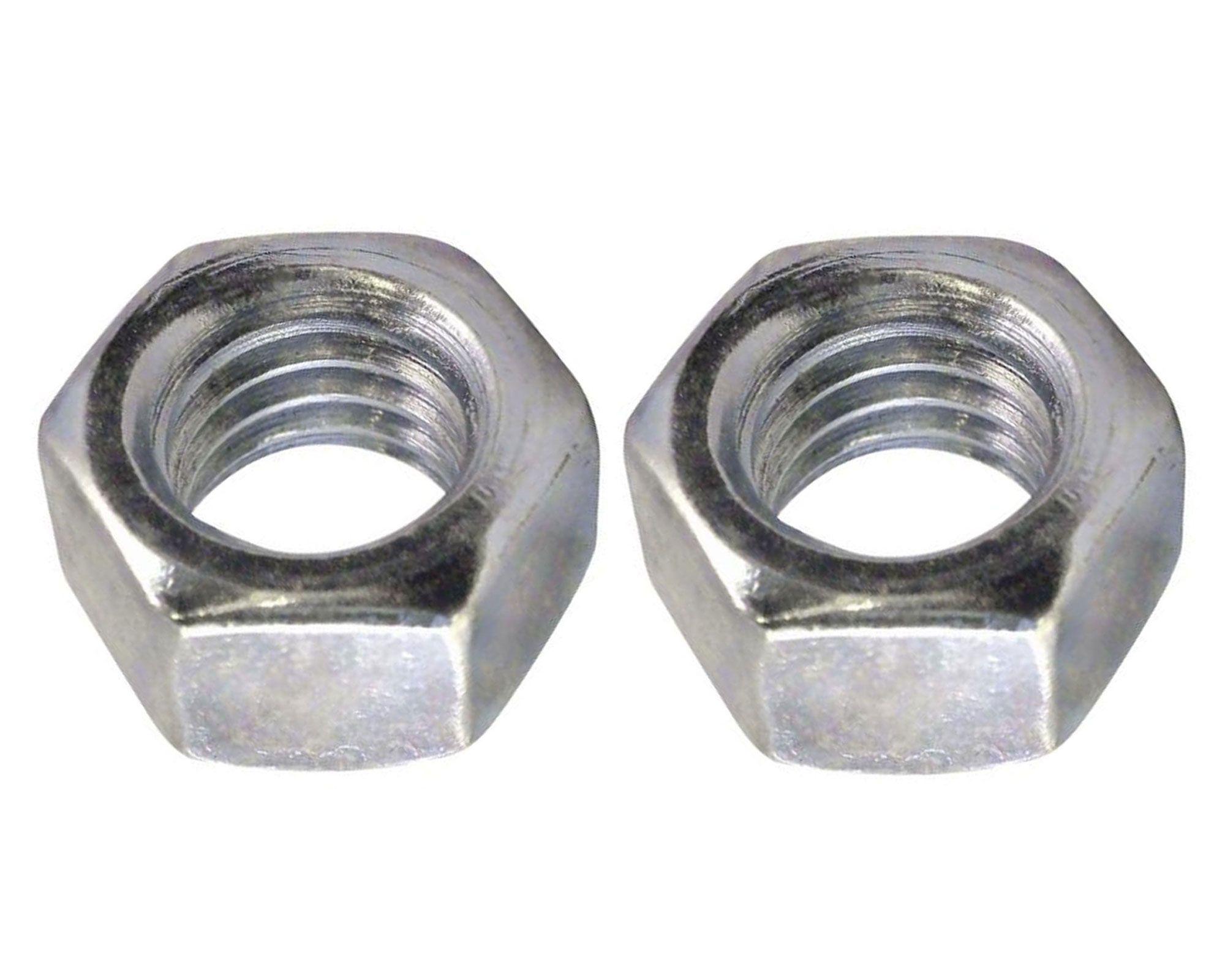 Tuerca hexagonal 3/8'' zincado 2 unidades Arnik-2