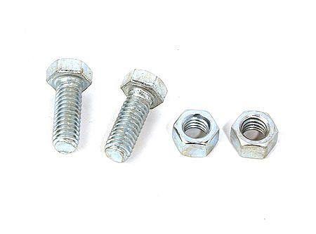 Perno hexagonal g2 con tuerca zb. 3/8'' x 1''. Easy Fix-0