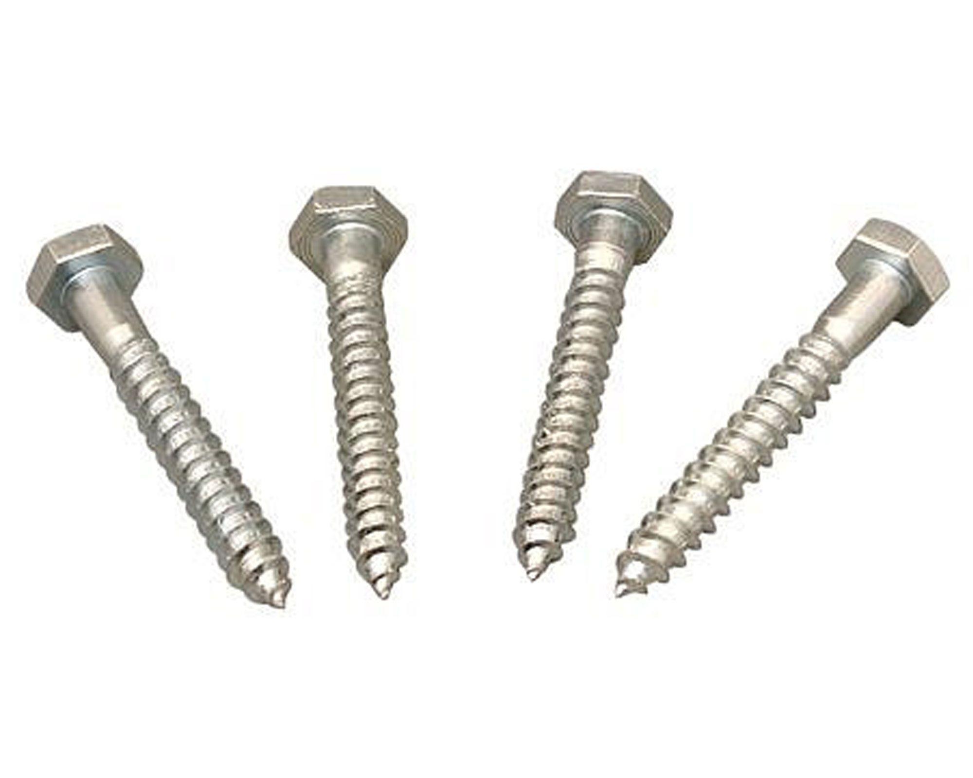 Tirafondo cabeza hexagonal zb. 1/4'' x 2''. Easy Fix-1