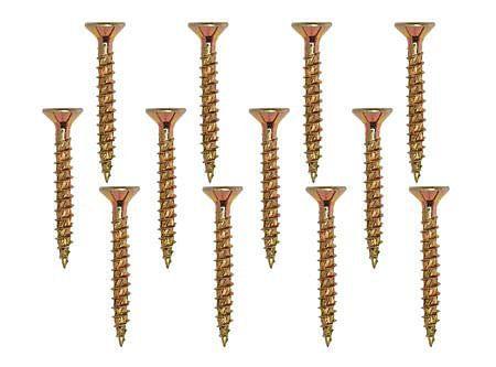 Tornillo madera #9x1 1/2’’ tsc amarillo. Vhe-0