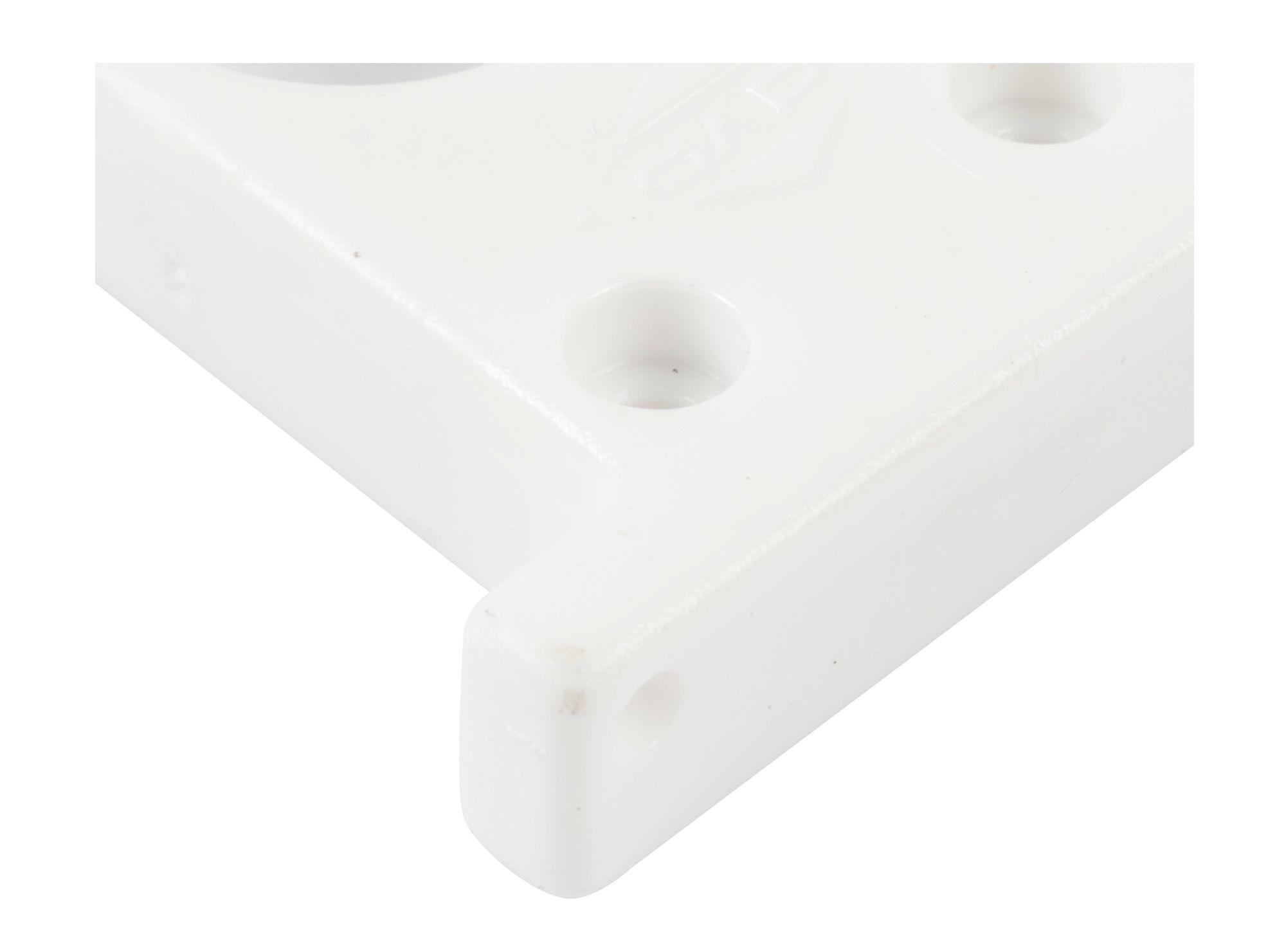 Soporte barra súper blanco 2 unidades Dvp-2