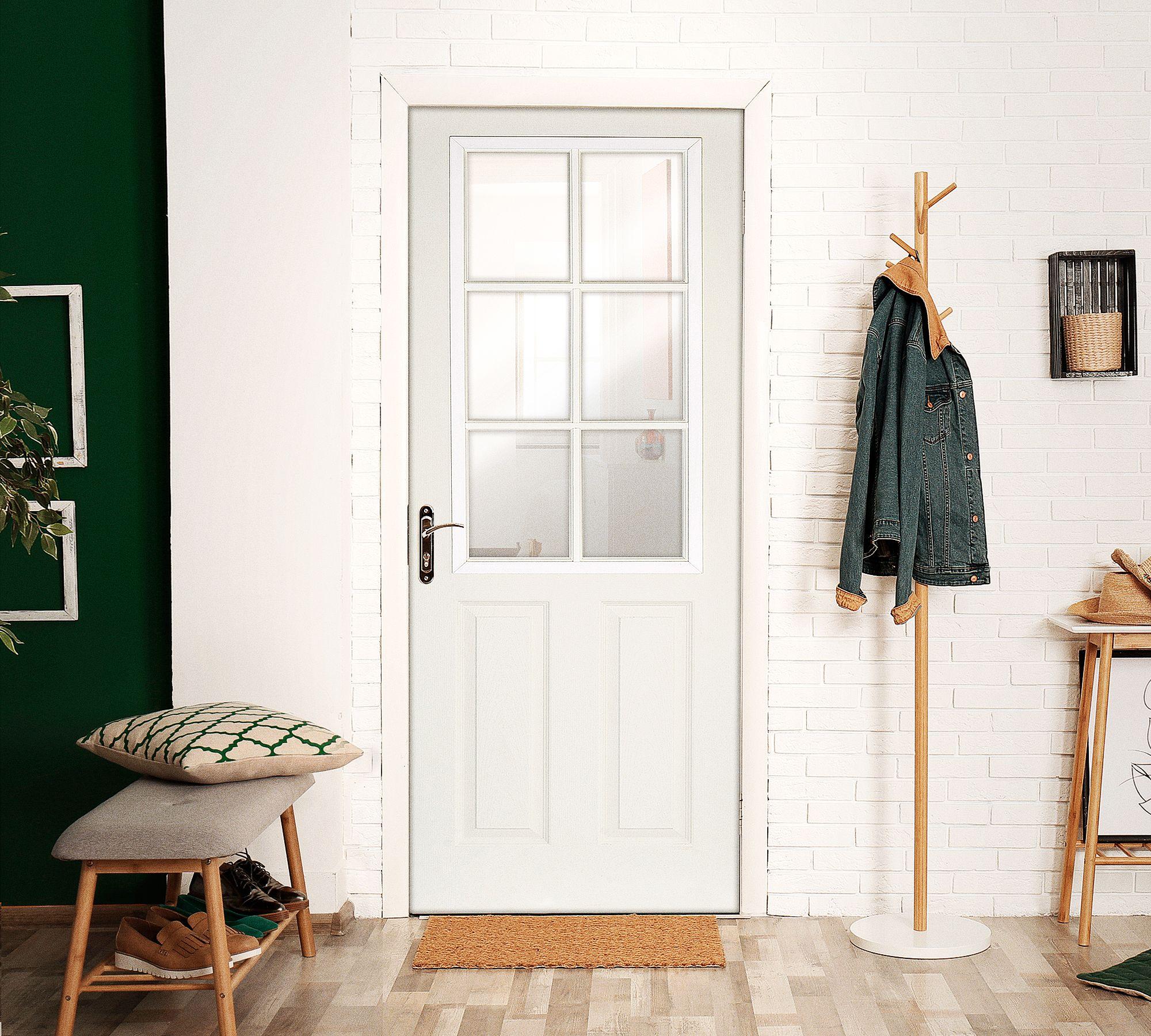 Puerta interior vidriada 70x200 cm sinfonía hdf masonite-0