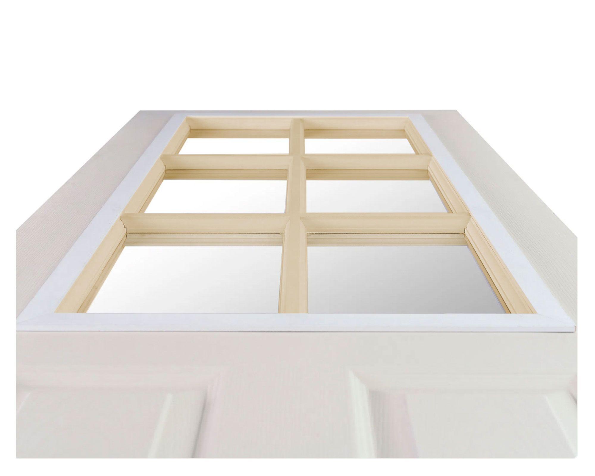 Puerta interior vidriada 75x200 cm sinfonía hdf masonite-2