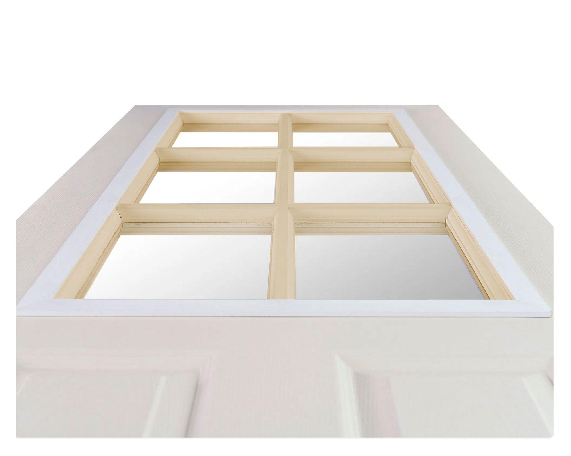 Puerta interior vidriada 80x200 cm sinfonía hdf masonite-2