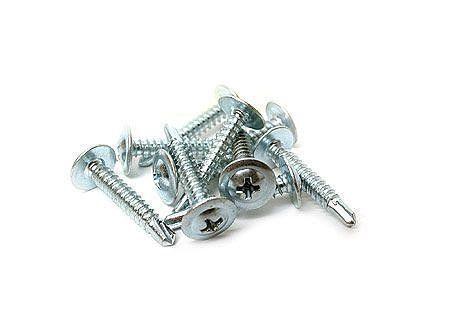 Tornillo cabeza lenteja 8mmx1'' autoperforante 10unidades. Easy Fix-0