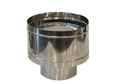 Gorro 6'' acero inoxidable gris Amesti-0