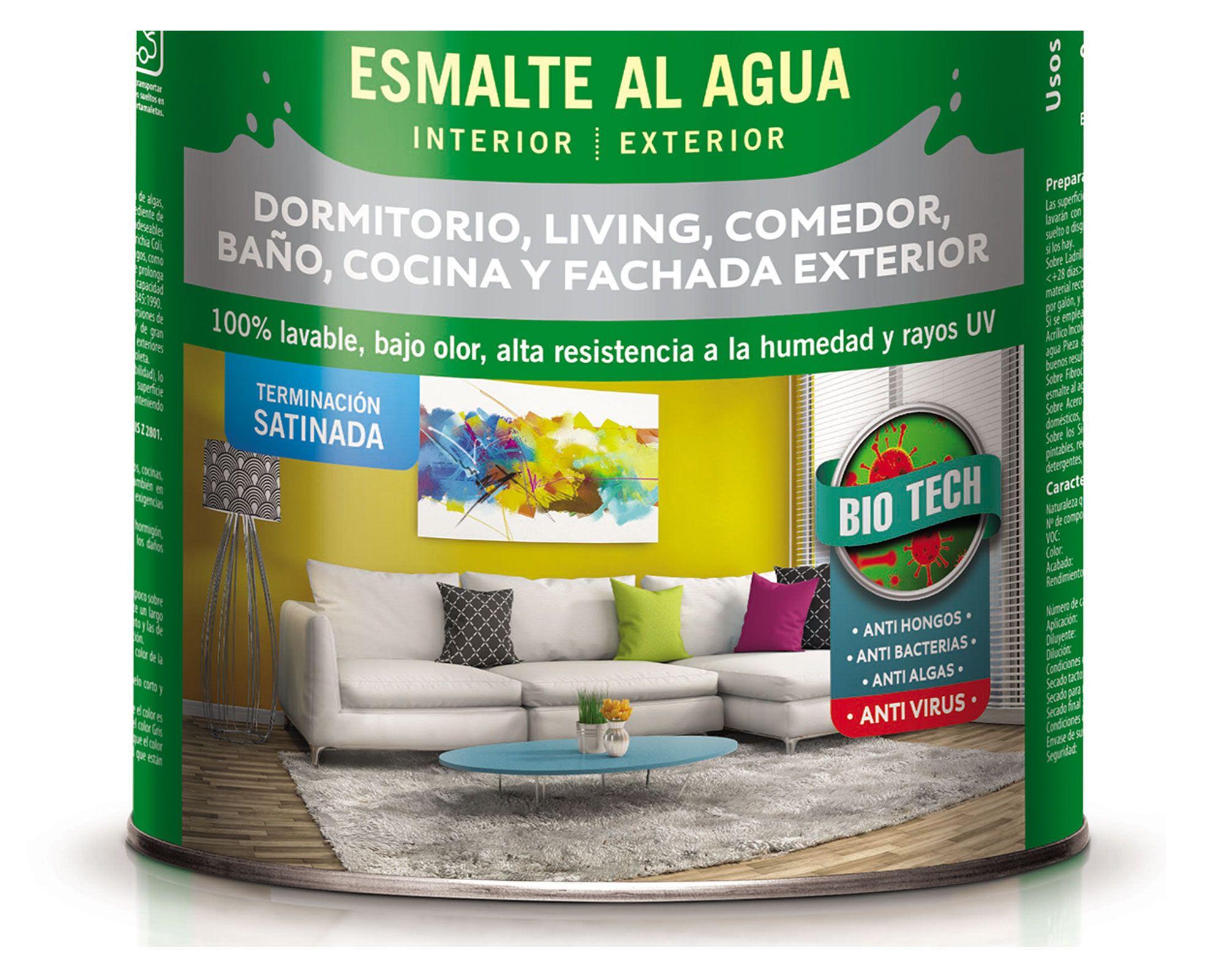 Esmalte al agua 1 galón Pieza&Fachada marfil oriental satín Ceresita-2