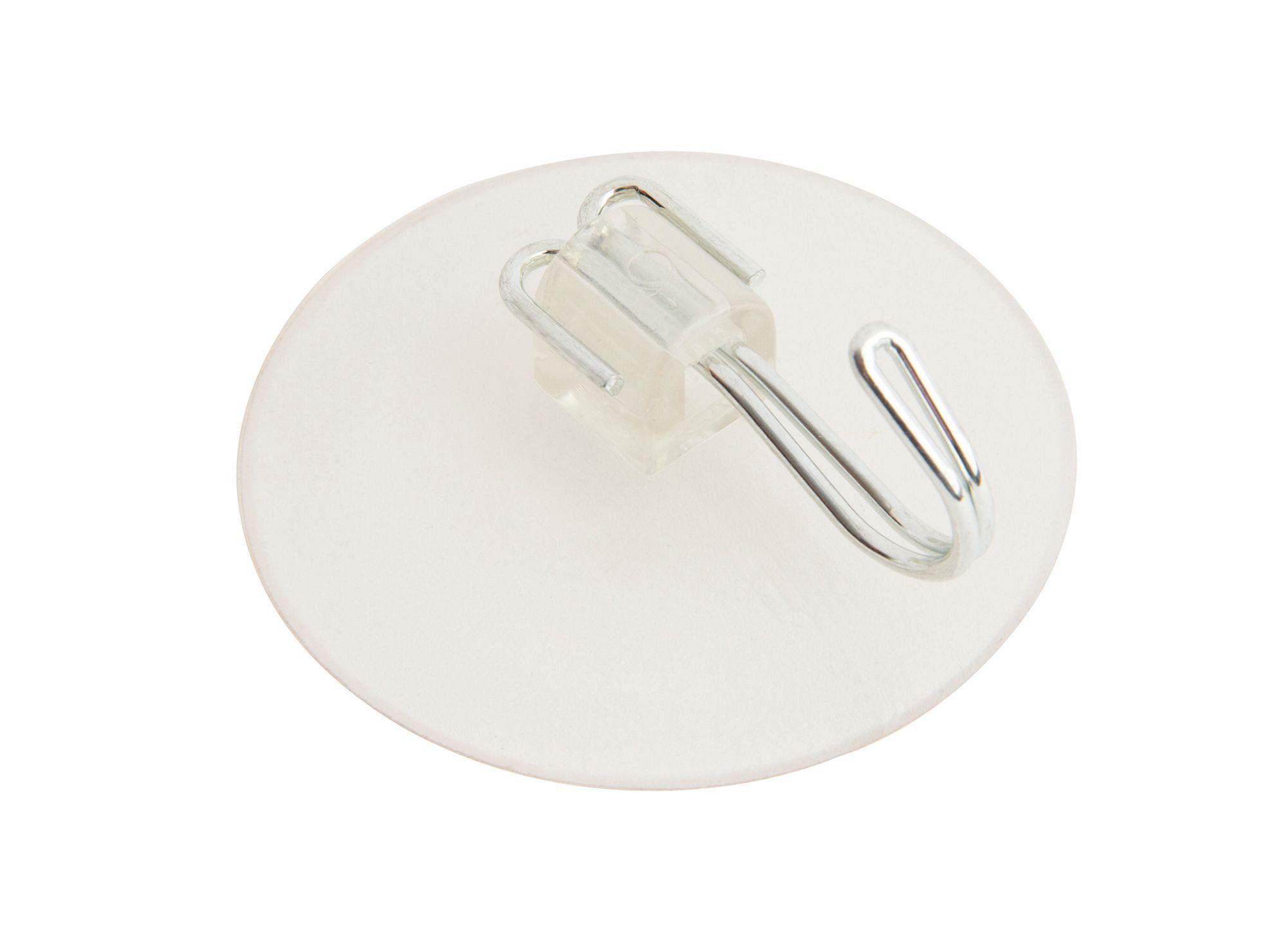 Percha succión 60 mm metálico Practihogar-0