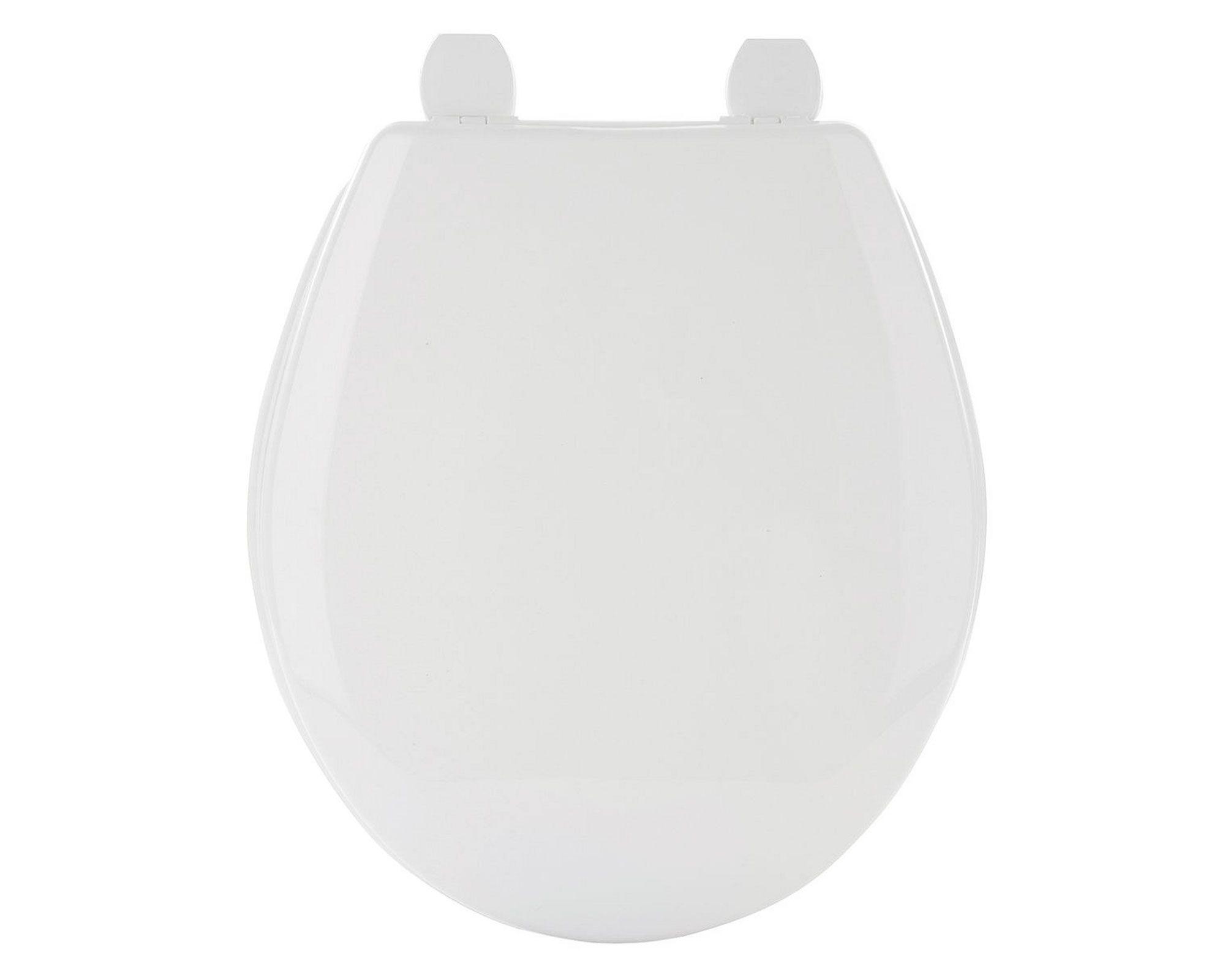 Asiento WC universal redondo bisagra ajustable Mayfair-0