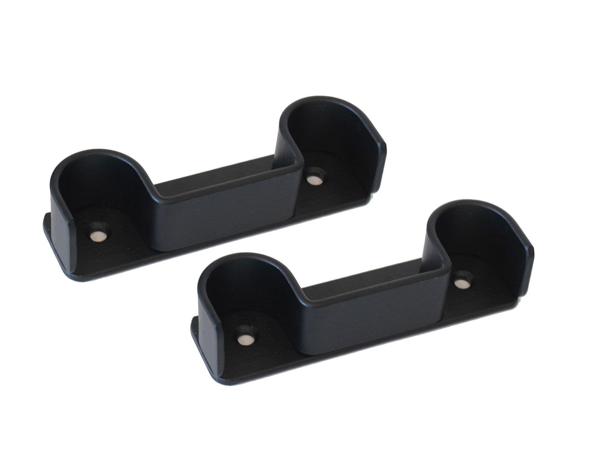 Soporte 1'' doble muro a muro negro Darkness-0