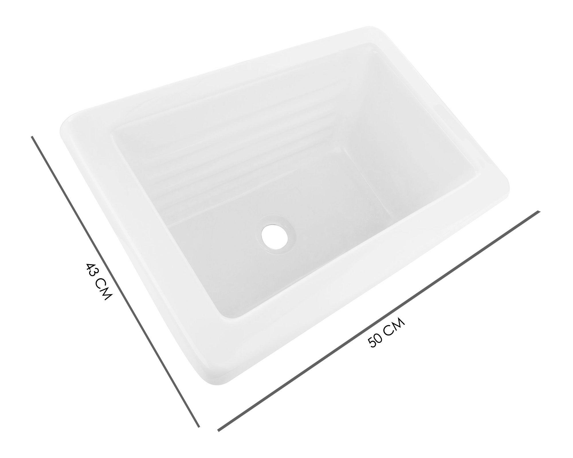 Lavarropa 50 cm Frutillar blanco Fusiplas-3
