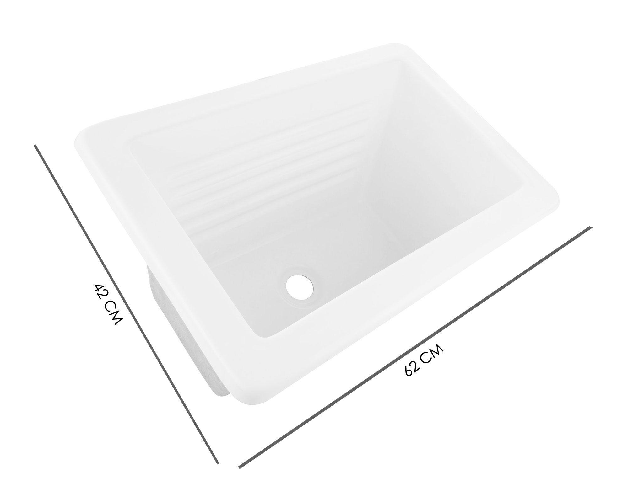 Lavarropa 62 cm Frutillar blanco Fusiplas-3