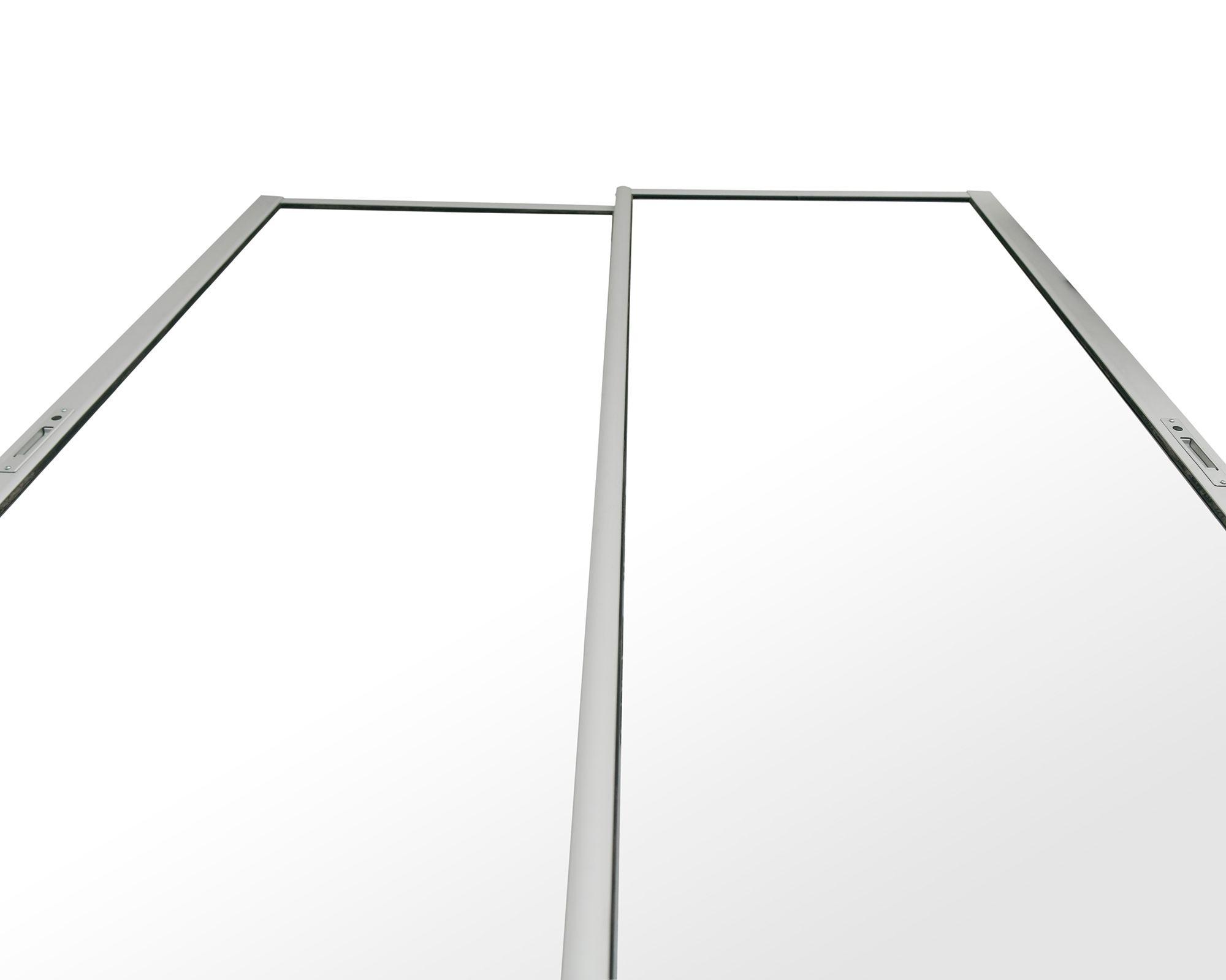 Ventana Aluminio 150X205 cm Corredera Curva Mate-2