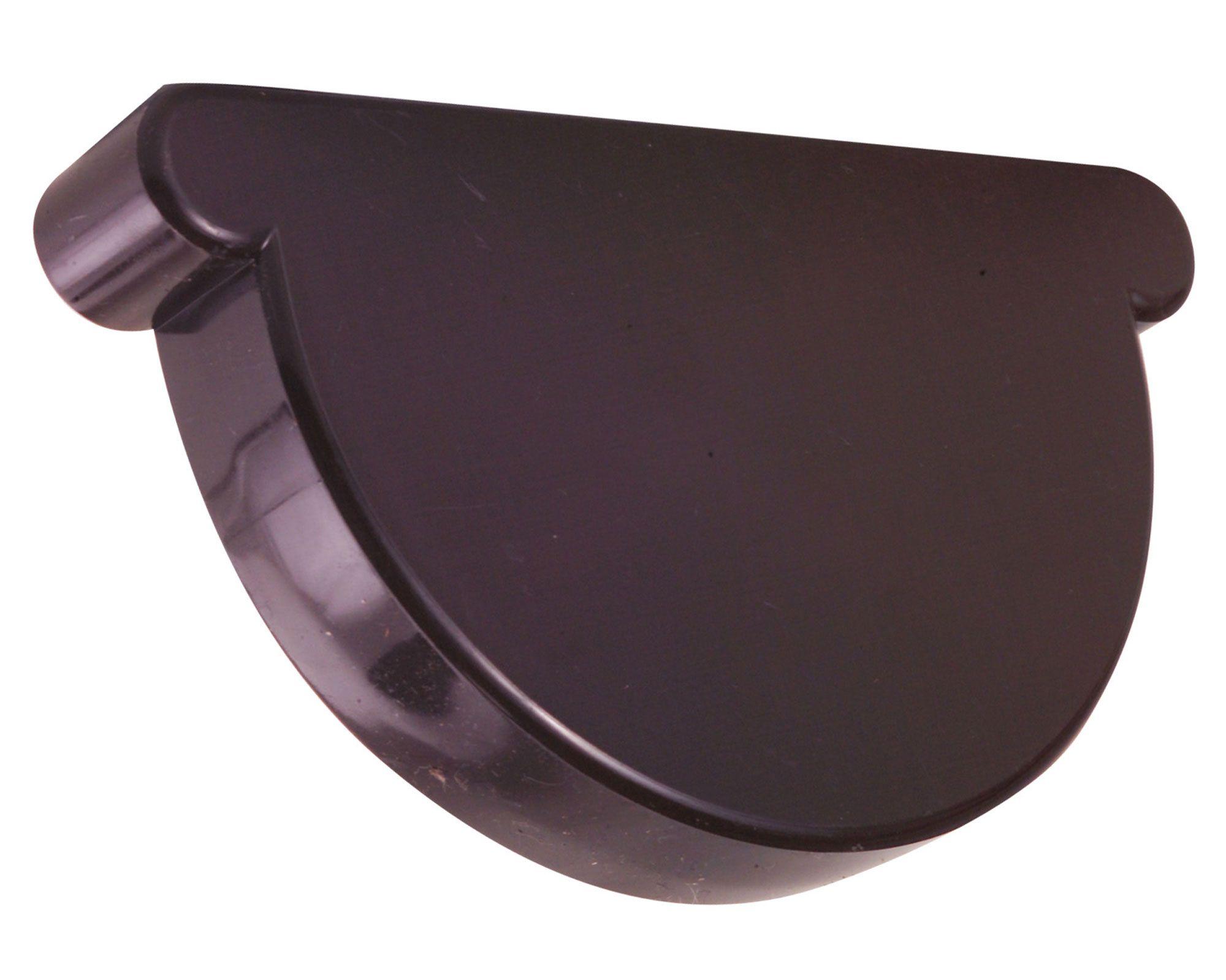 Tapa canaleta PVC marrón Vinilit-0