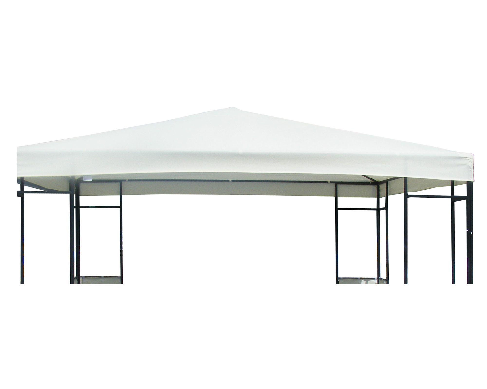 Pérgola 2,5x3x3 m blanco Outzen-4