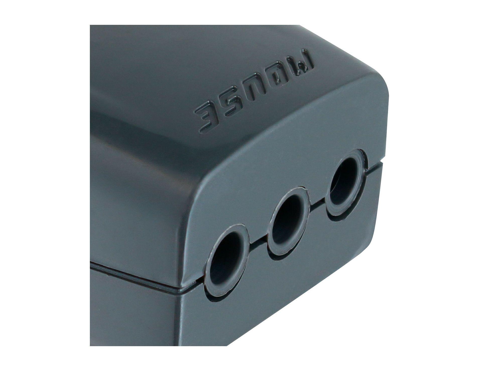 Enchufe hembra volante 10A 2 p + t  mouse noir Schneider-5