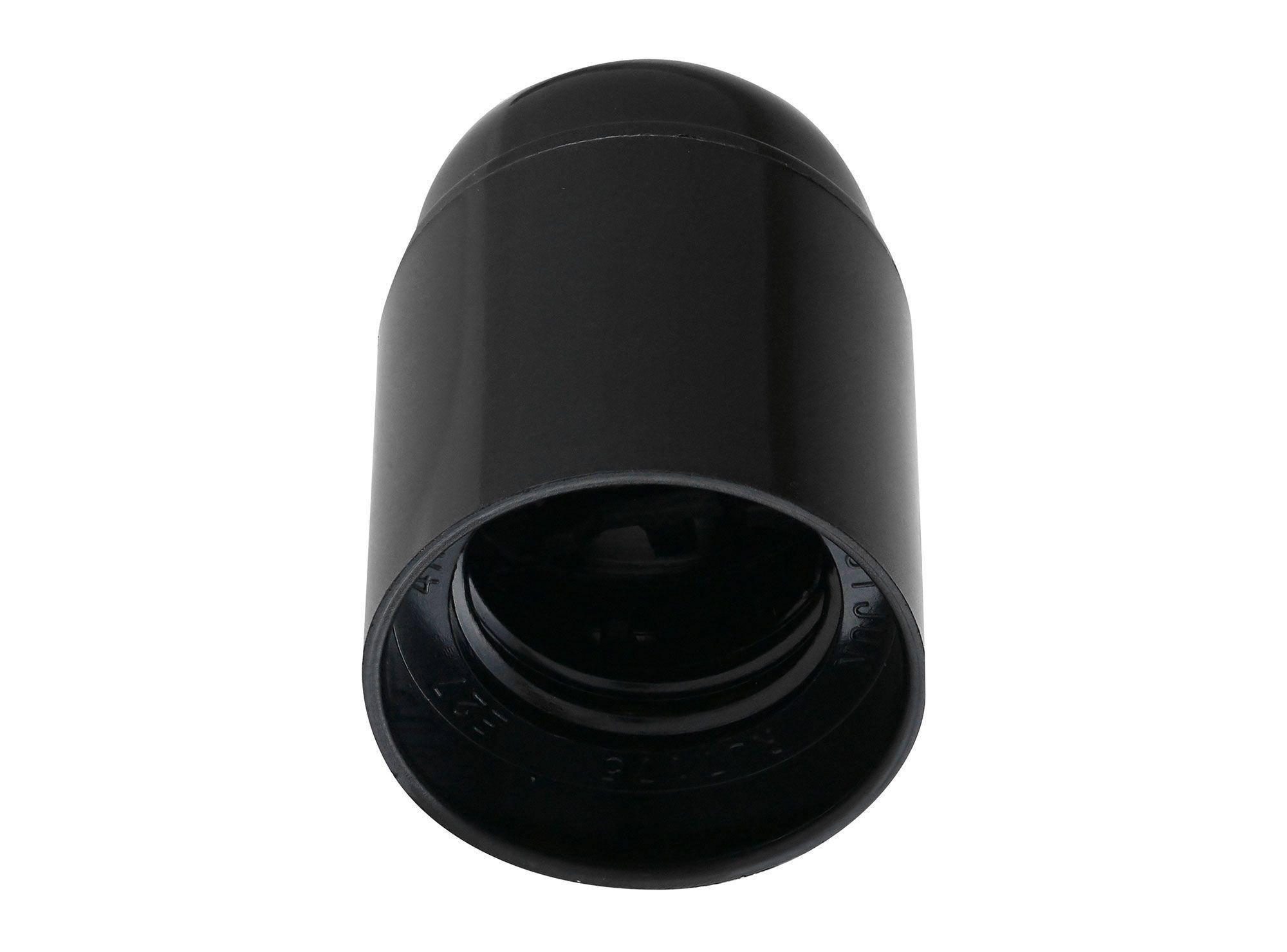 Portalámpara E27 250 volts bakelita negro Schneider-1