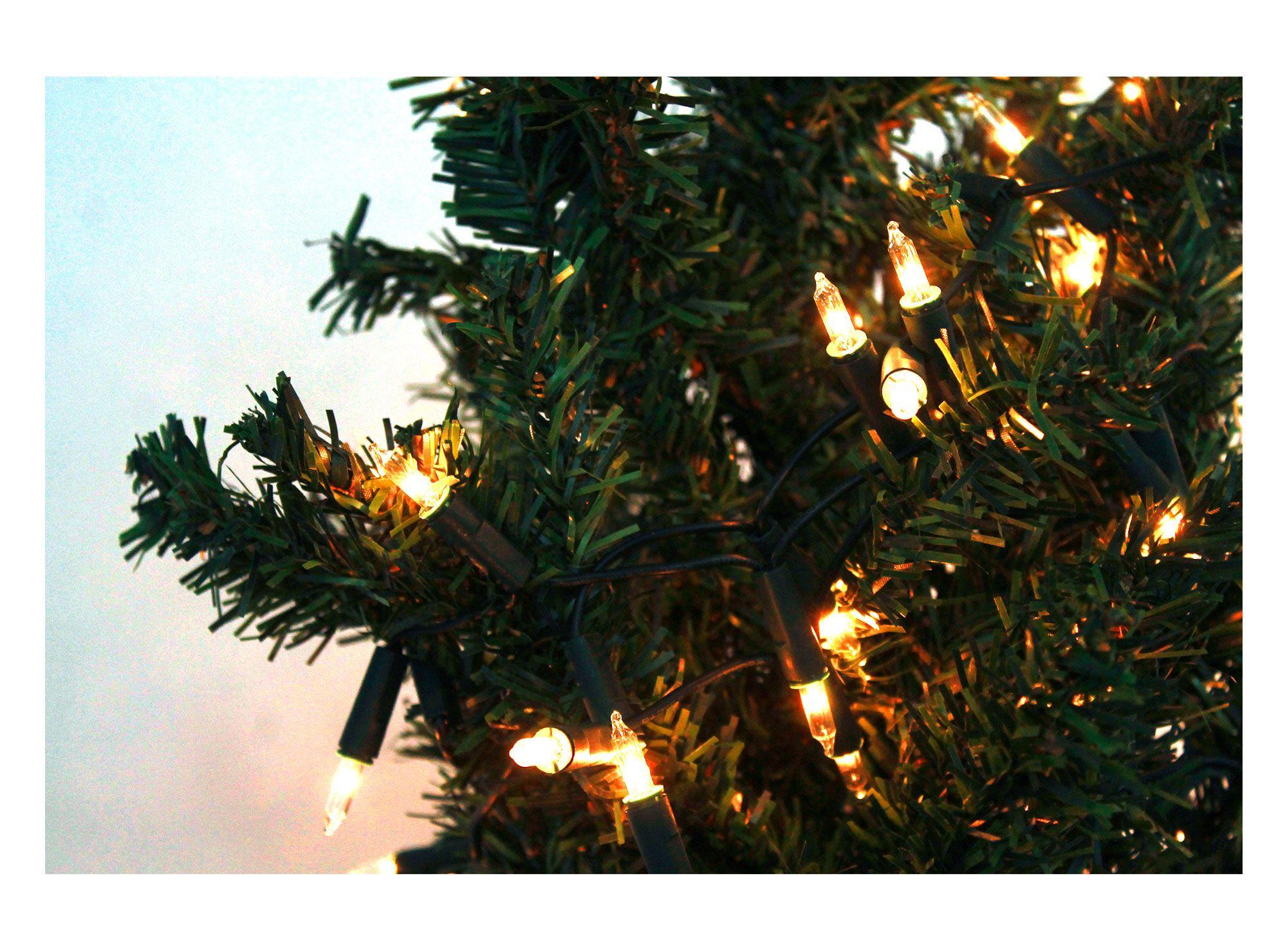 100 Luces de navidad mini blancas-3