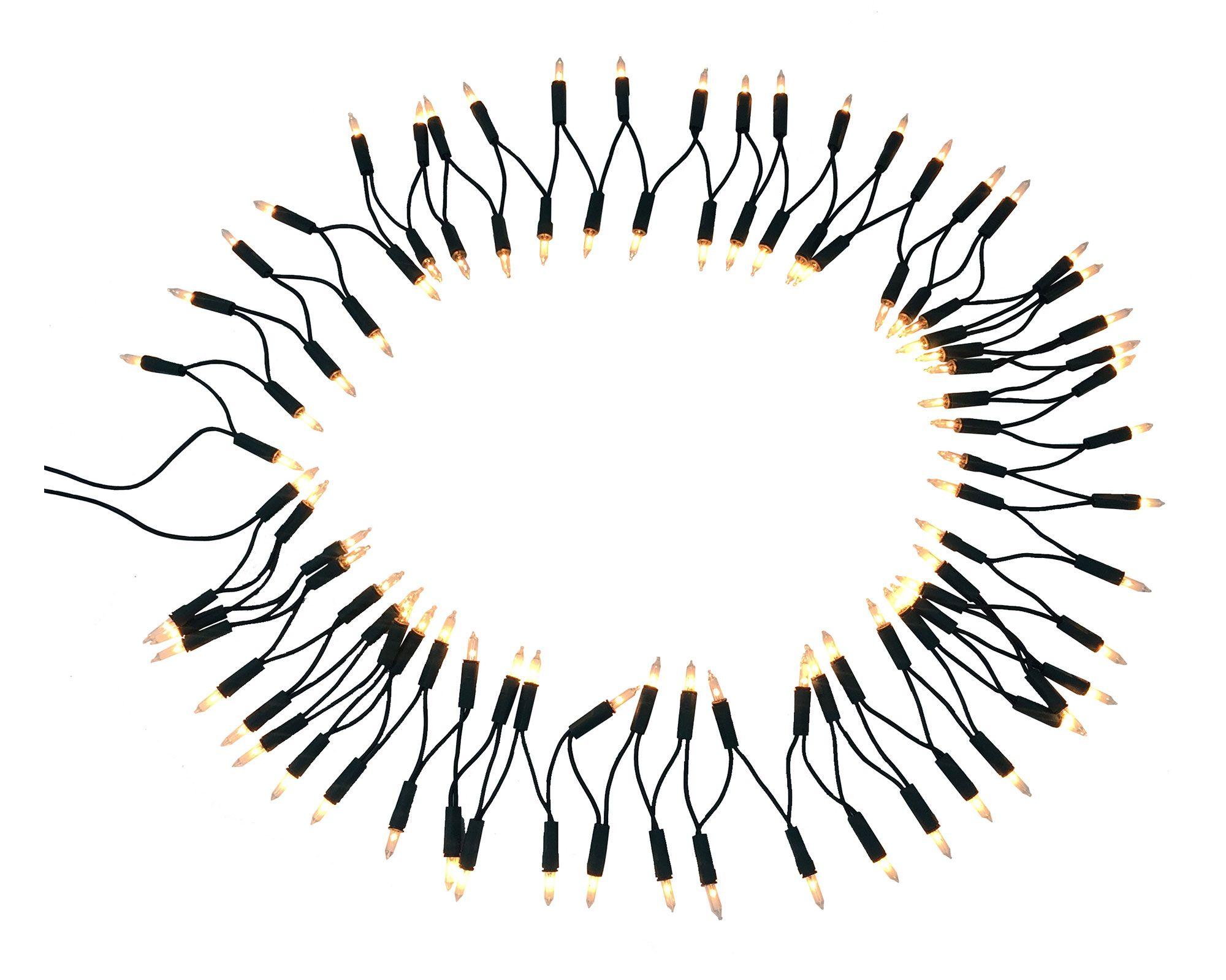 100 Luces de navidad mini blancas-1