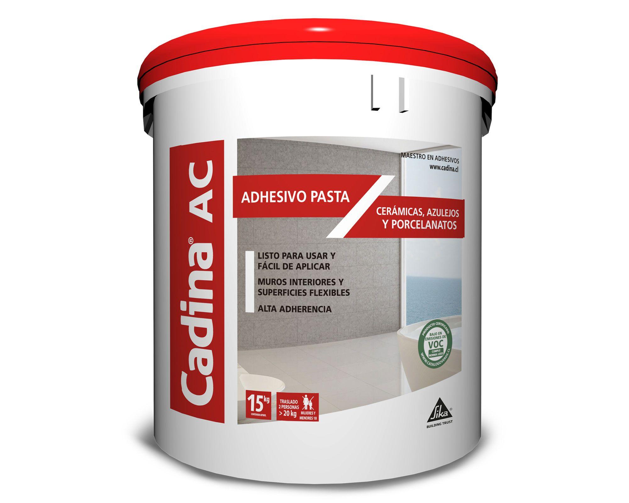 Adhesivo cerámico pasta 15 kg AC Cadina-0