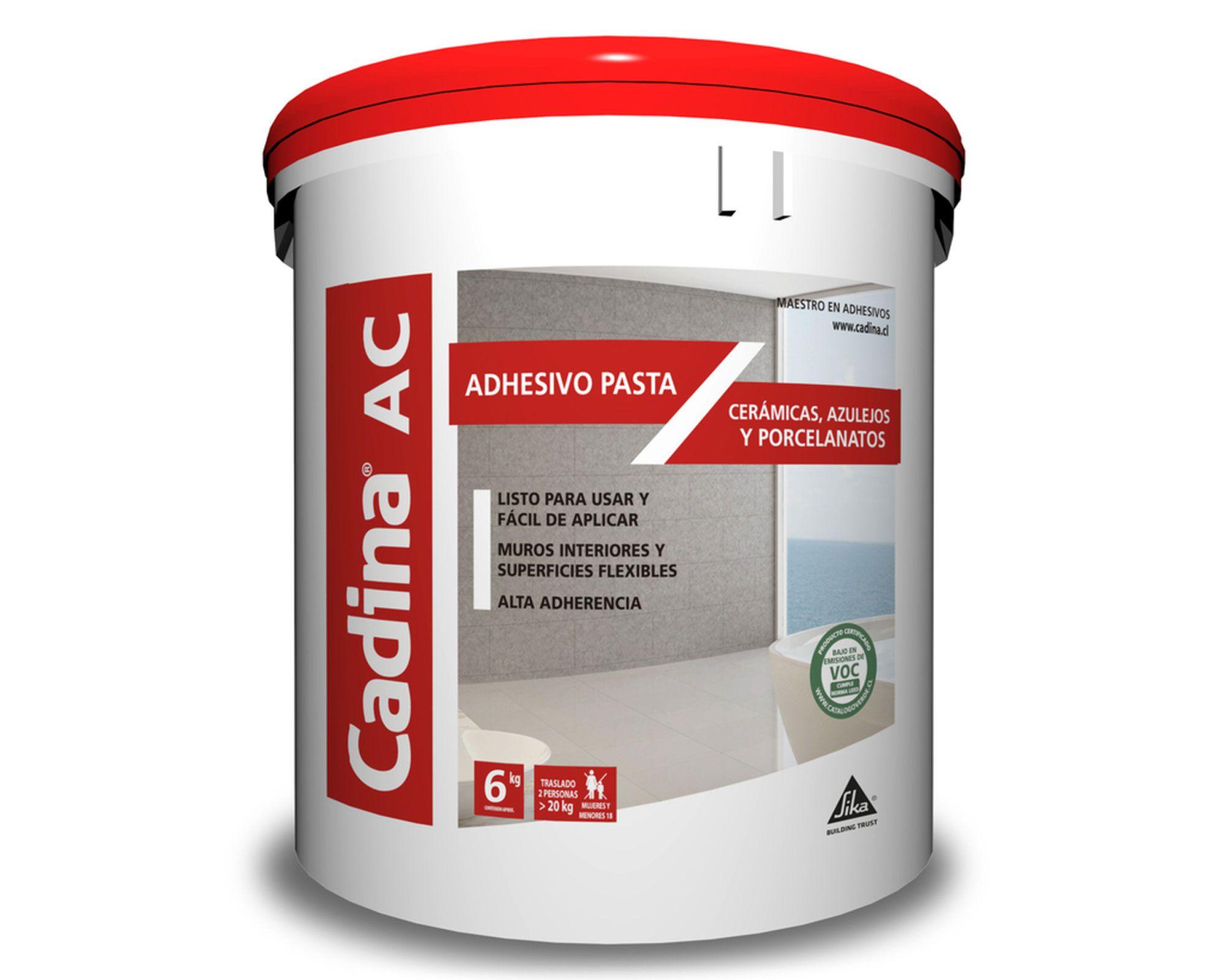Adhesivo cerámico pasta 6 kg AC Cadina-0