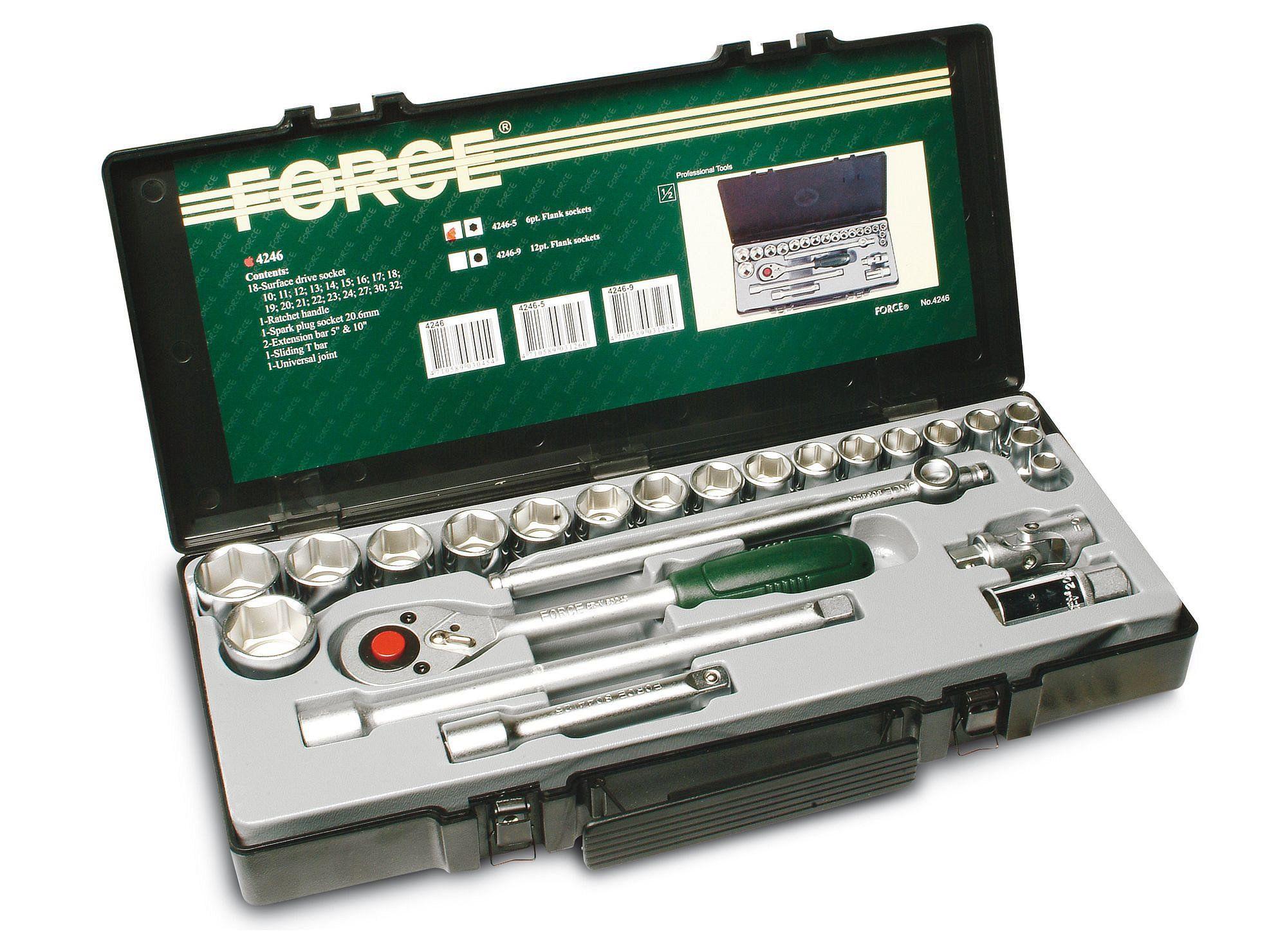 Juego de dados 24 piezas Force.-0