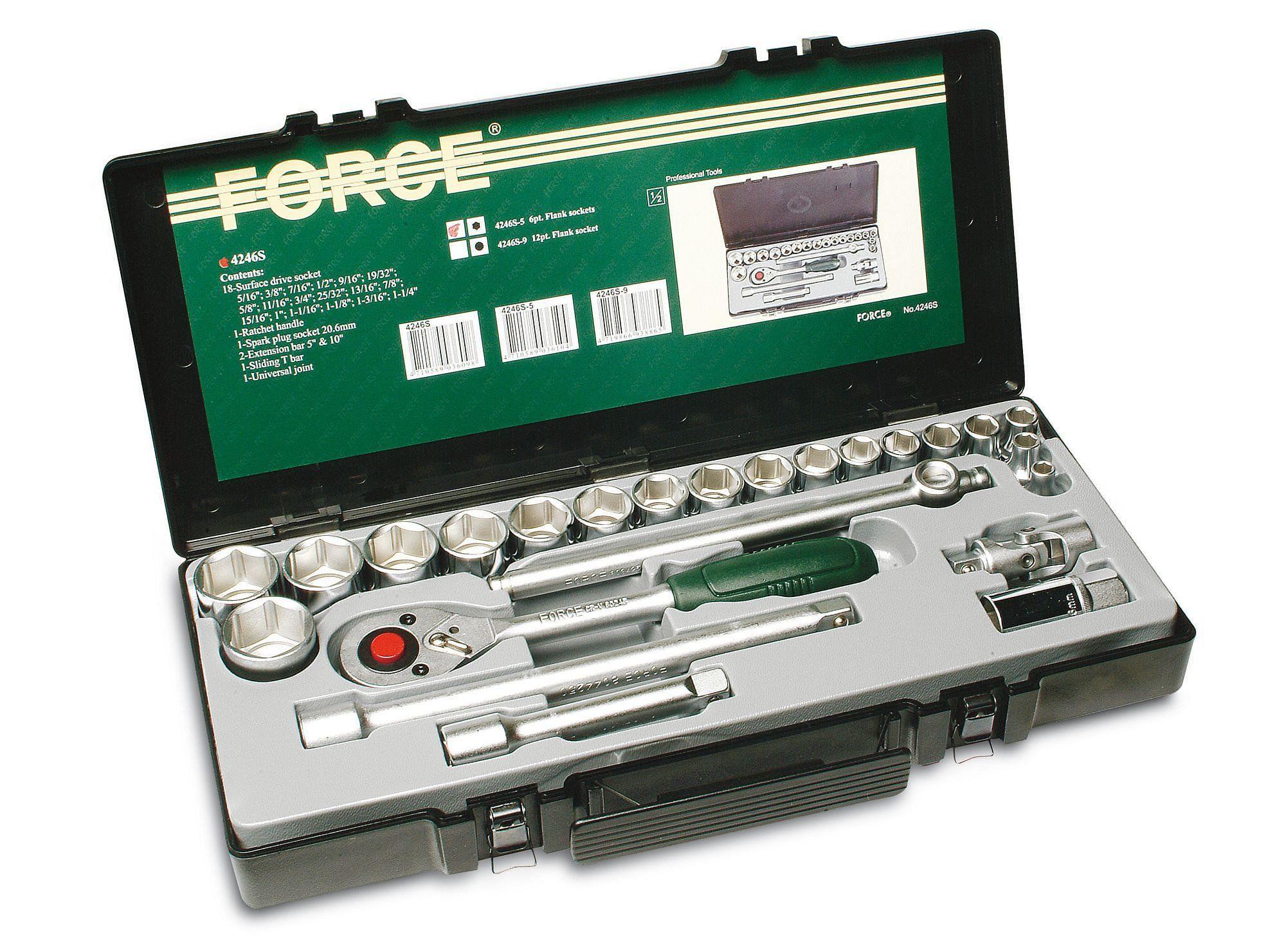Juego de dados 18 piezas Force-0