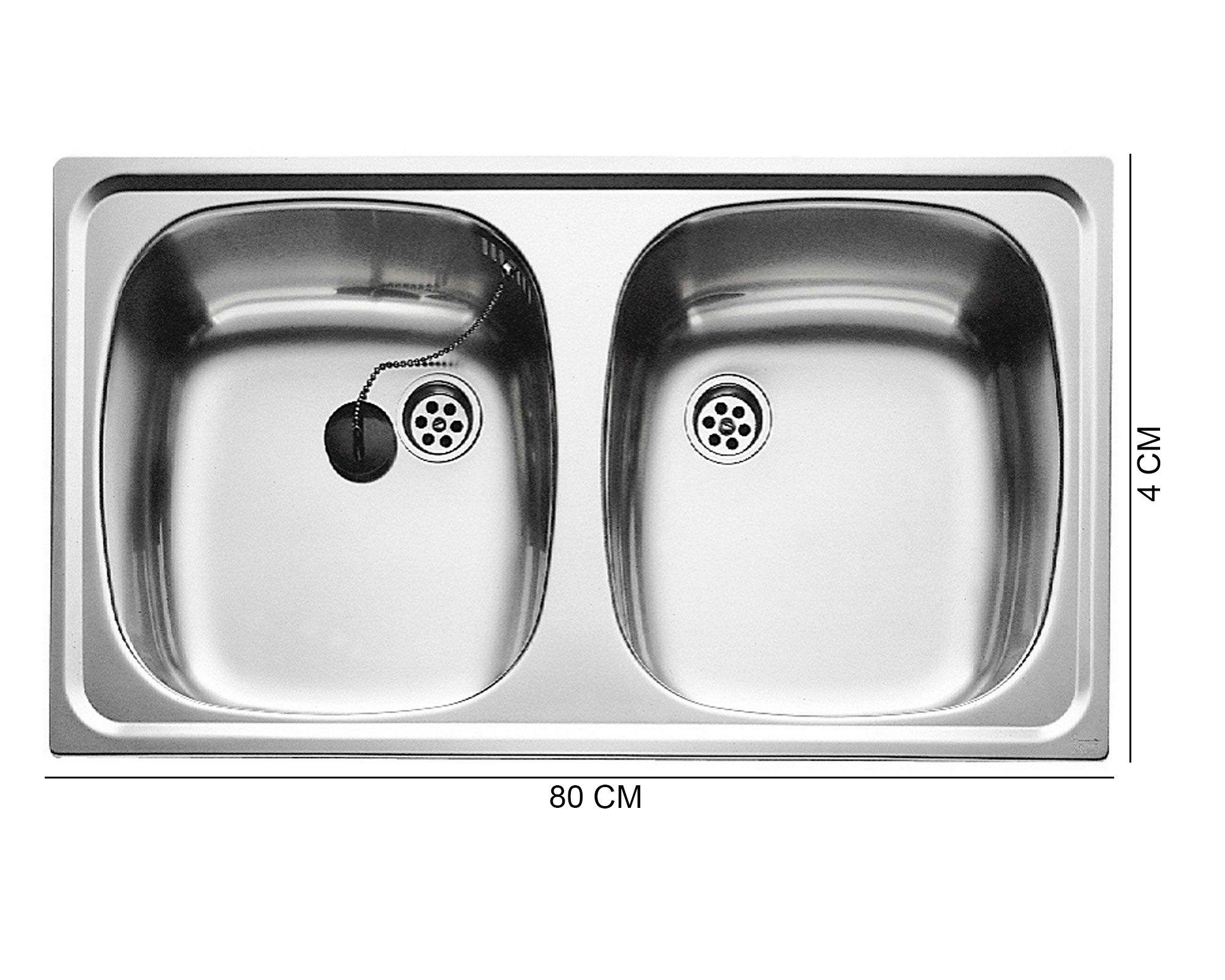 Lavaplatos doble empotradoinox Teka-3