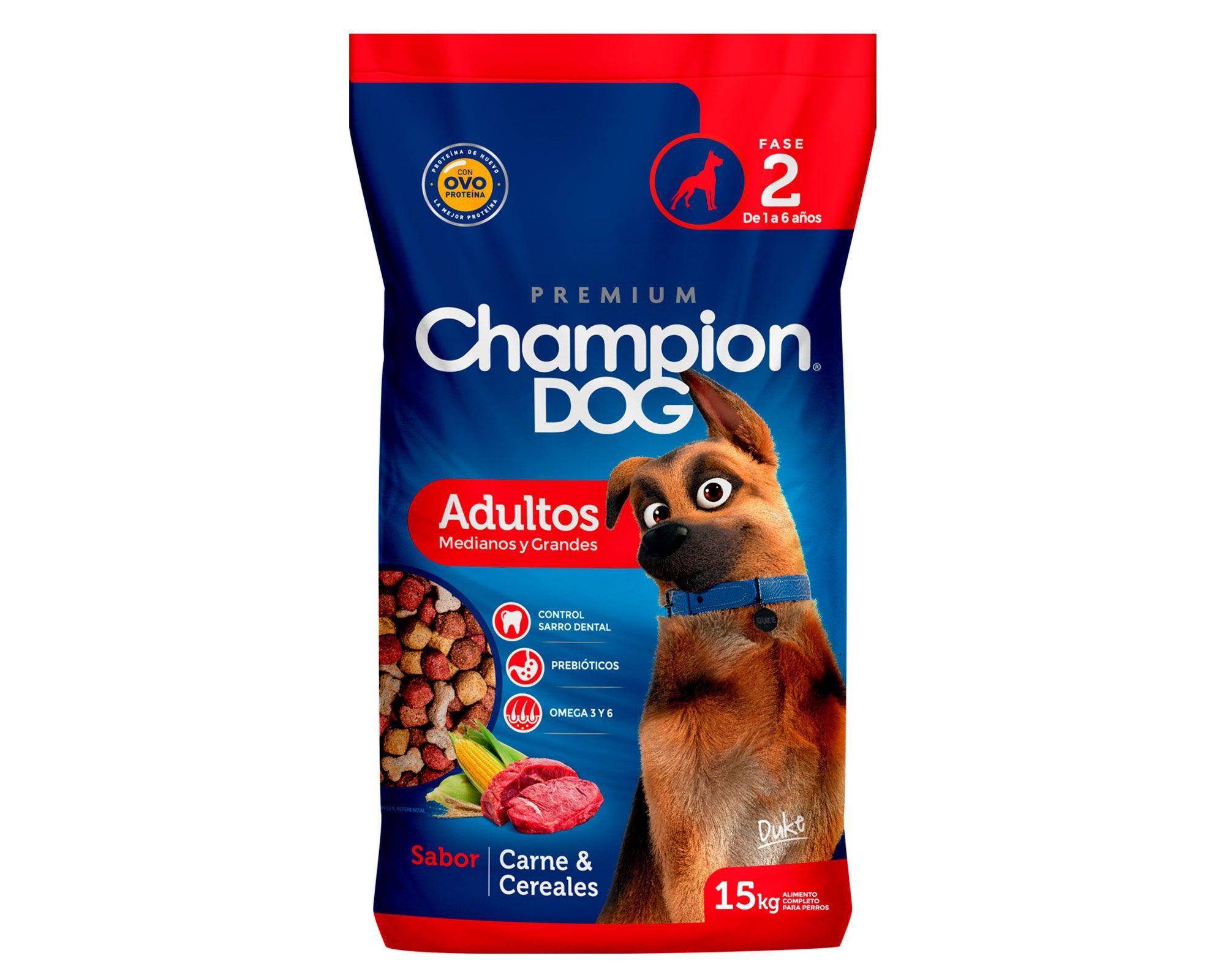 Alimento perro 15 kg carne y pollo Champion Dog-0