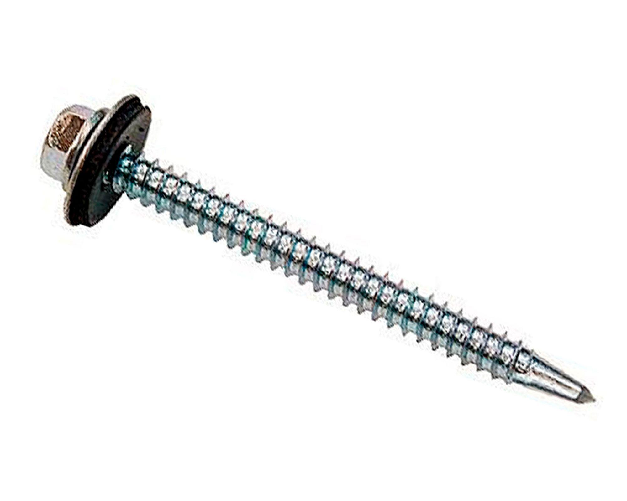 Tornillo autoperforante con golilla 12 x 2 1/2'' Arar-0