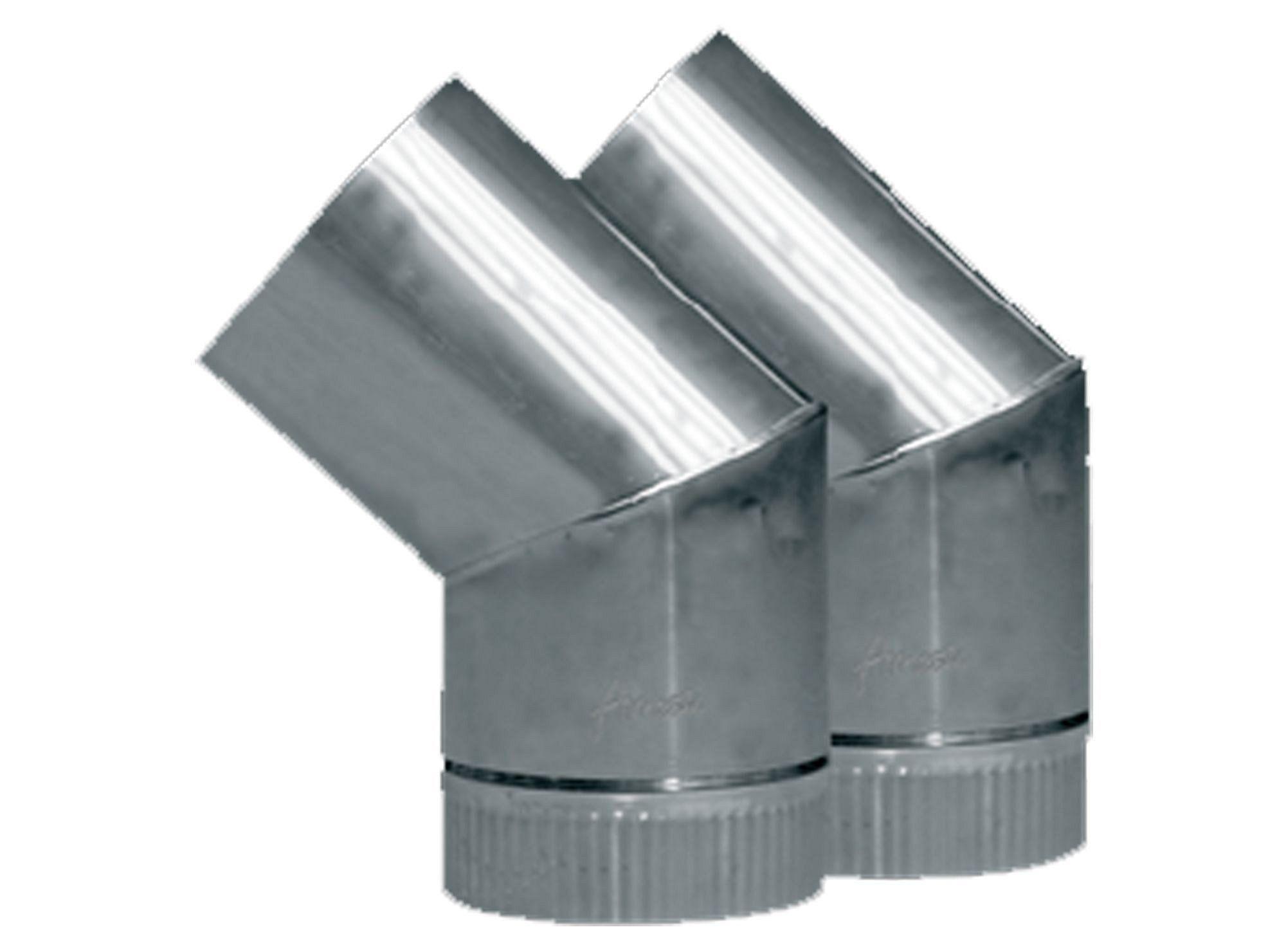 Codo Pareja 135° 6'' inox Amesti-0